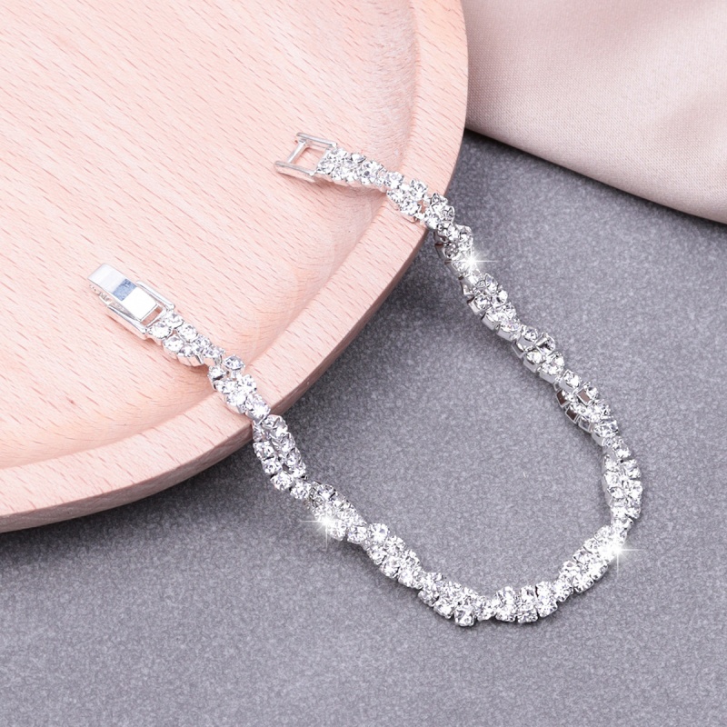 Sparkling Crystal Tennis Bracelet