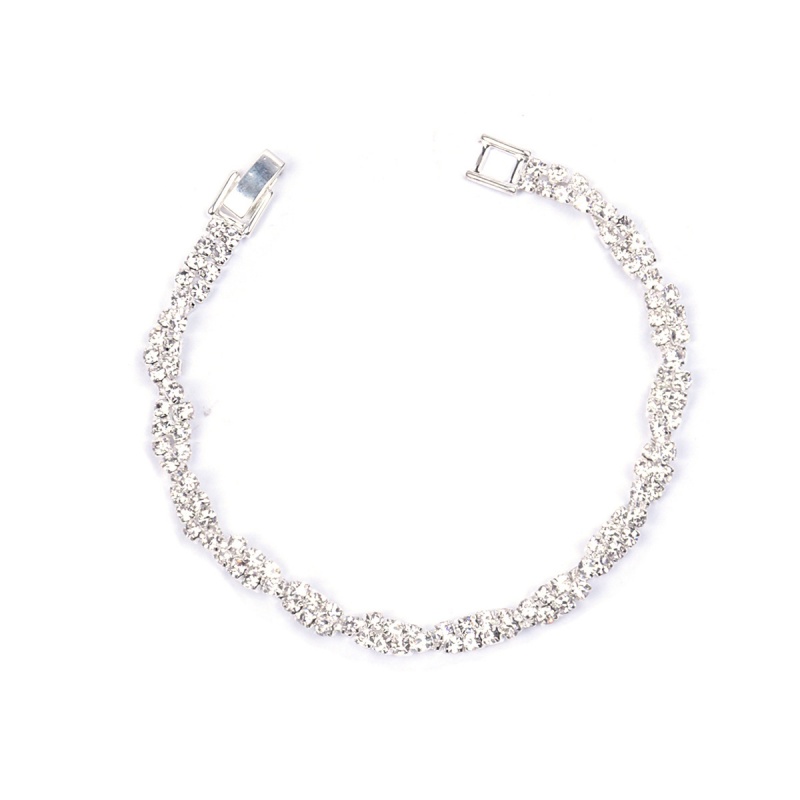 Sparkling Crystal Tennis Bracelet