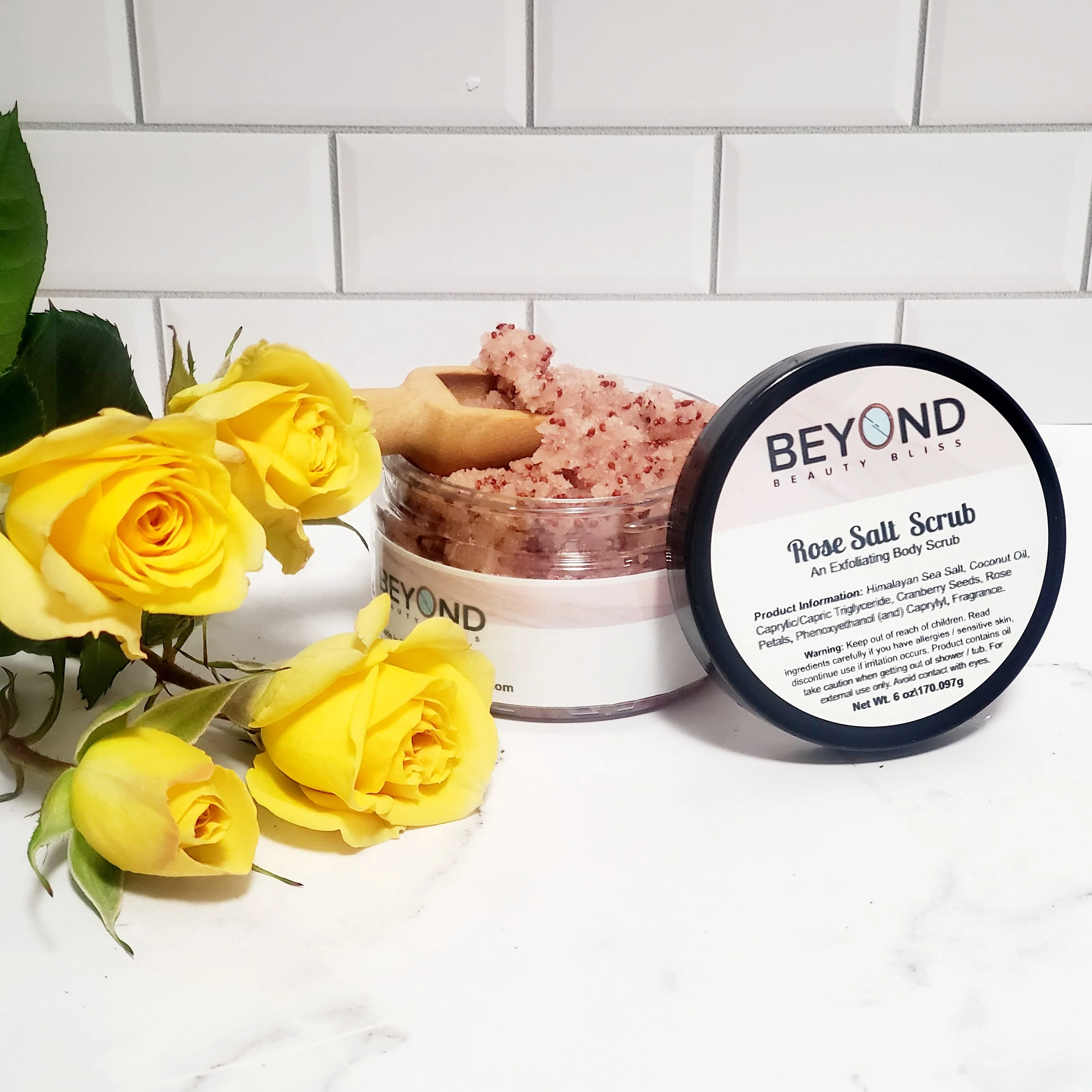 Rose Salt Scrub