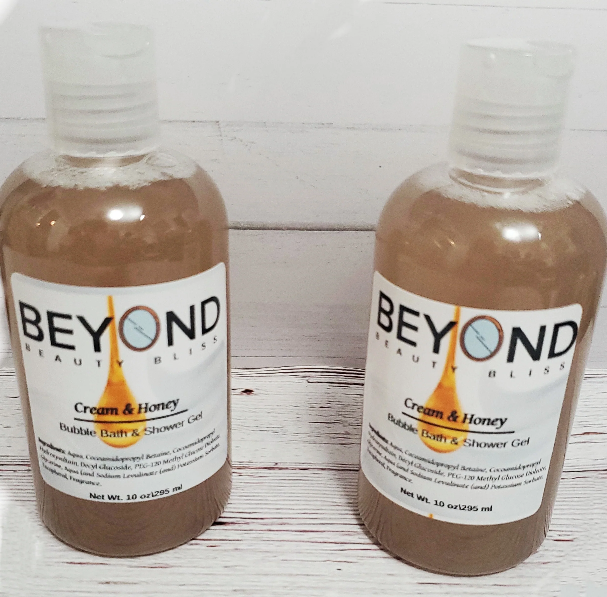 Cream & Honey Bubble Bath/Shower Gel