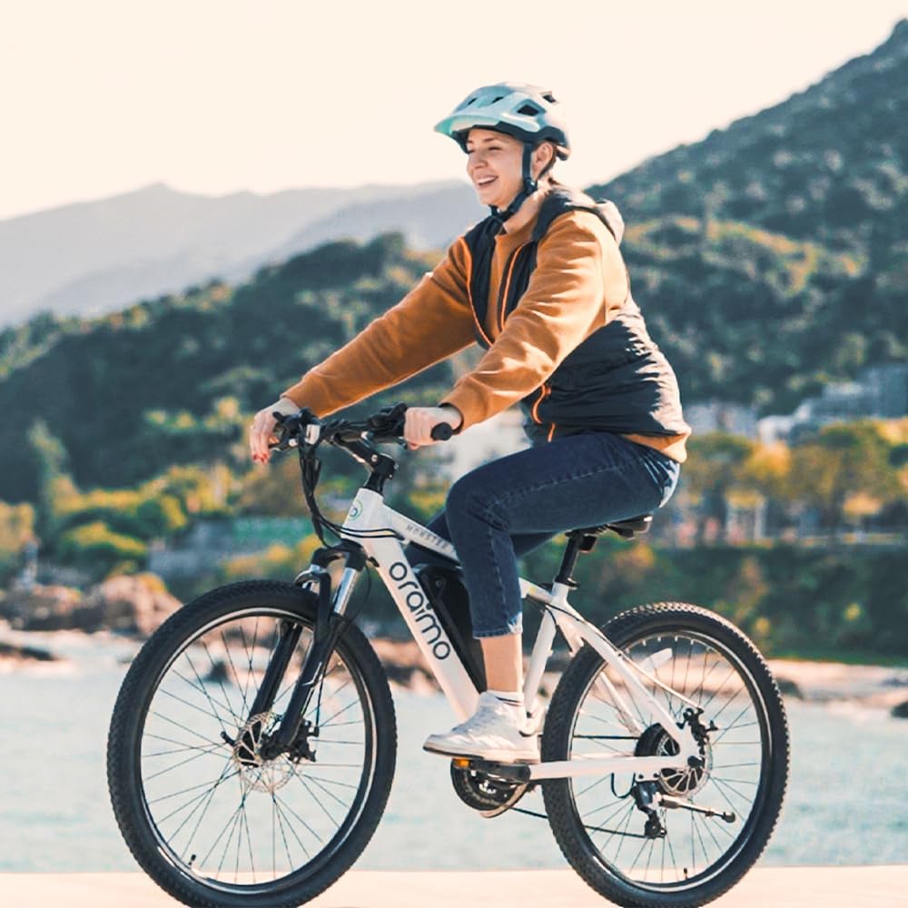 2025 Bicicleta eléctrica todoterreno para adultos Oraimo Monster 100 – Motor BAFANG 350W (pico 500W)