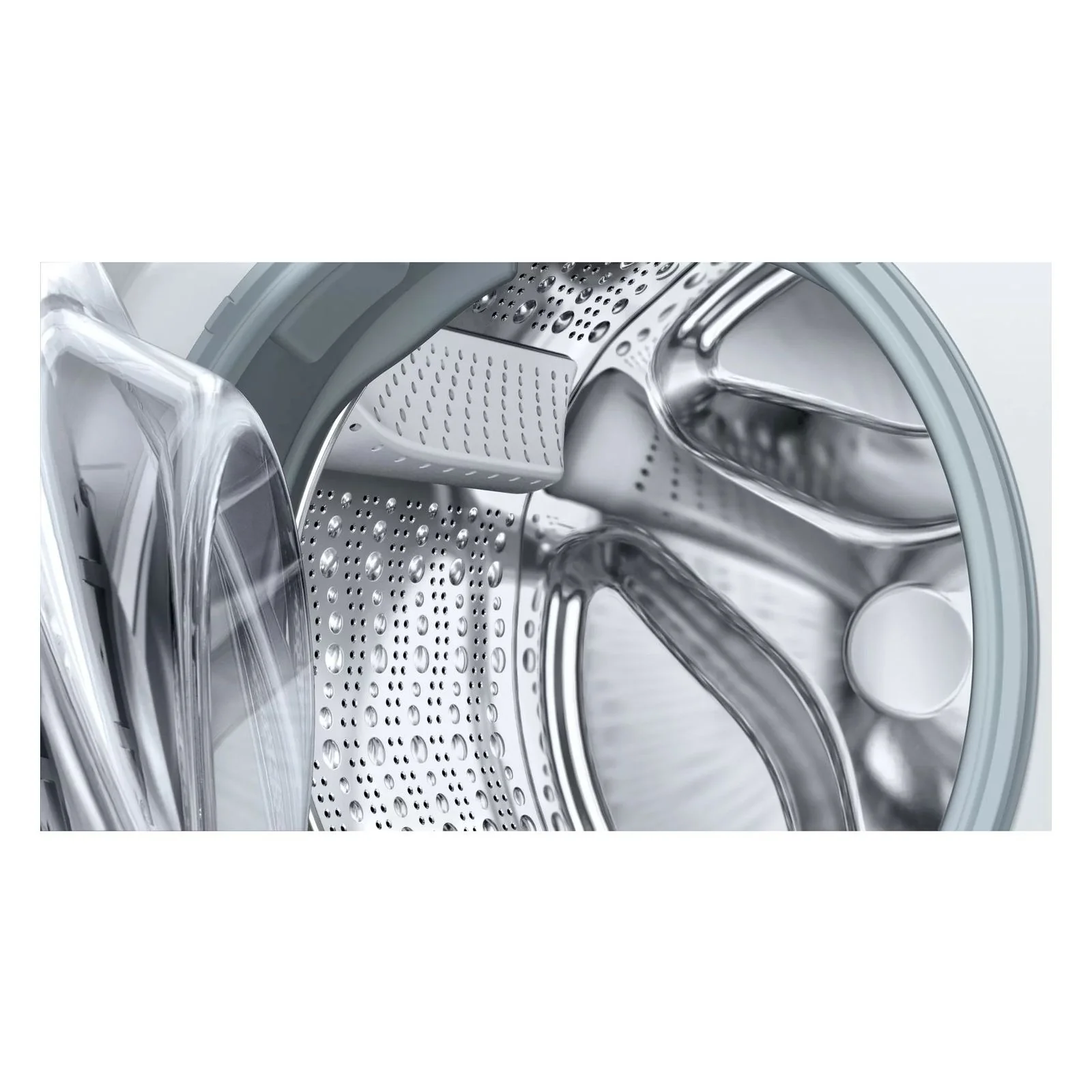 2025 Lavadora Bosch Serie 8 WAV28M93 de carga frontal 9 kg, 1400 rpm, Aluminio, Blanco