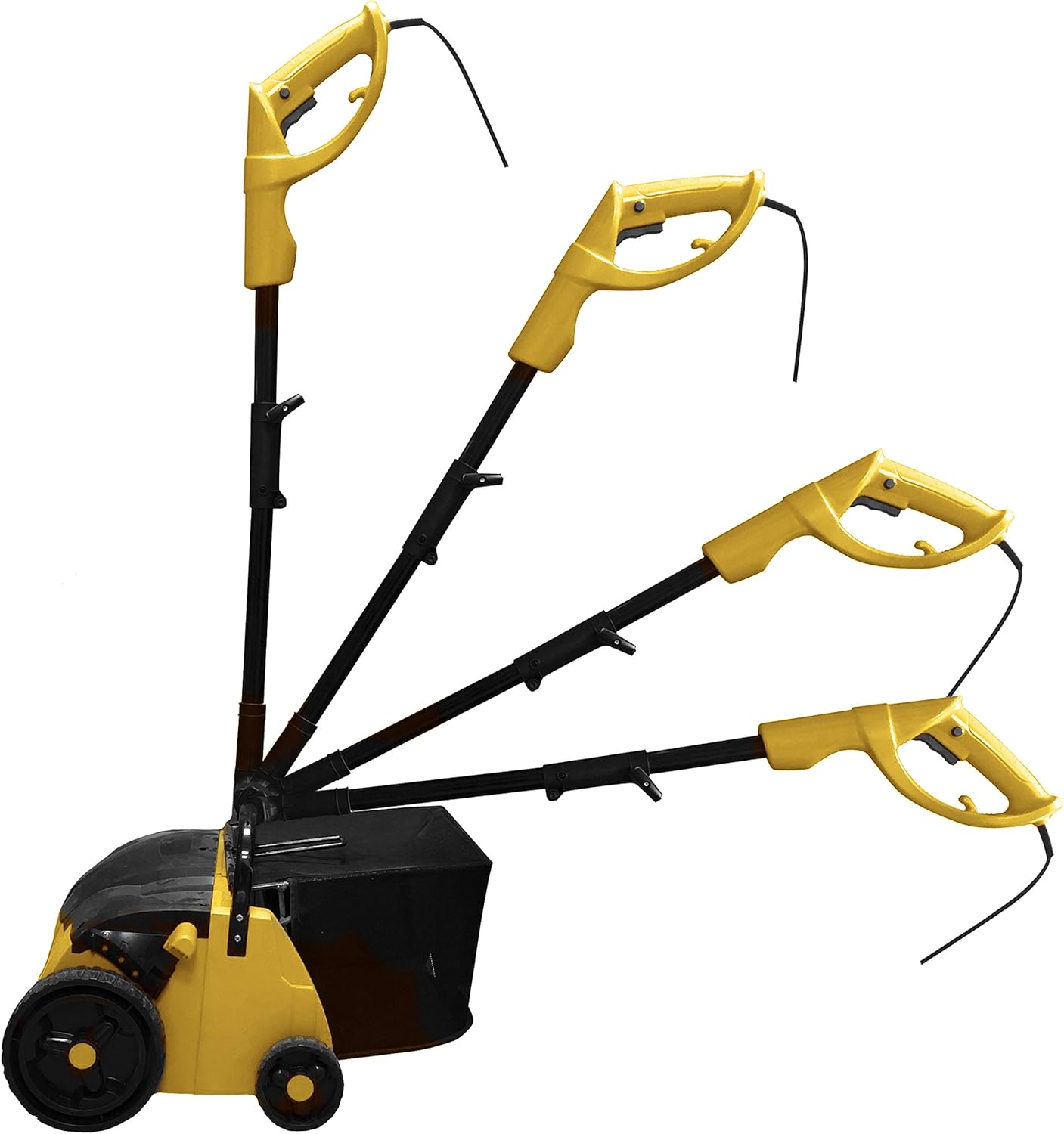 Garland Roll&Comb 502E-V19 - Peinadora/Barredora césped artificial eléctrica enchufable - 1.600 W de potencia, 15'6 kg de peso, ancho de trabajo 40 cm con altura regulable. Saco de recogida de 40 l. Apto para superficies hasta 350 m2.