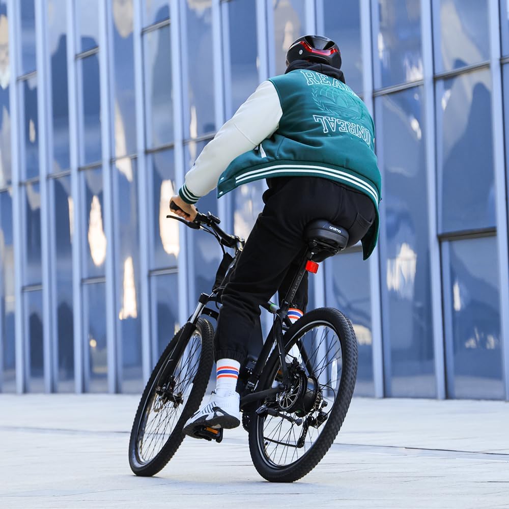 2025 Bicicleta eléctrica todoterreno para adultos Oraimo Monster 100 – Motor BAFANG 350W (pico 500W)