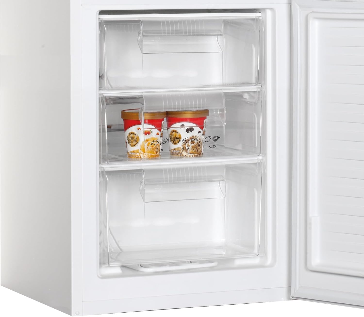 Candy CCG1S 518EW - Frigorífico Combi, Ancho 55cm, Altura 1,80m, 252L, Cajón Verdulero, Control Mecánico de la temperatura, Iluminación LED, Puerta Reversible, 41DB, Blanco