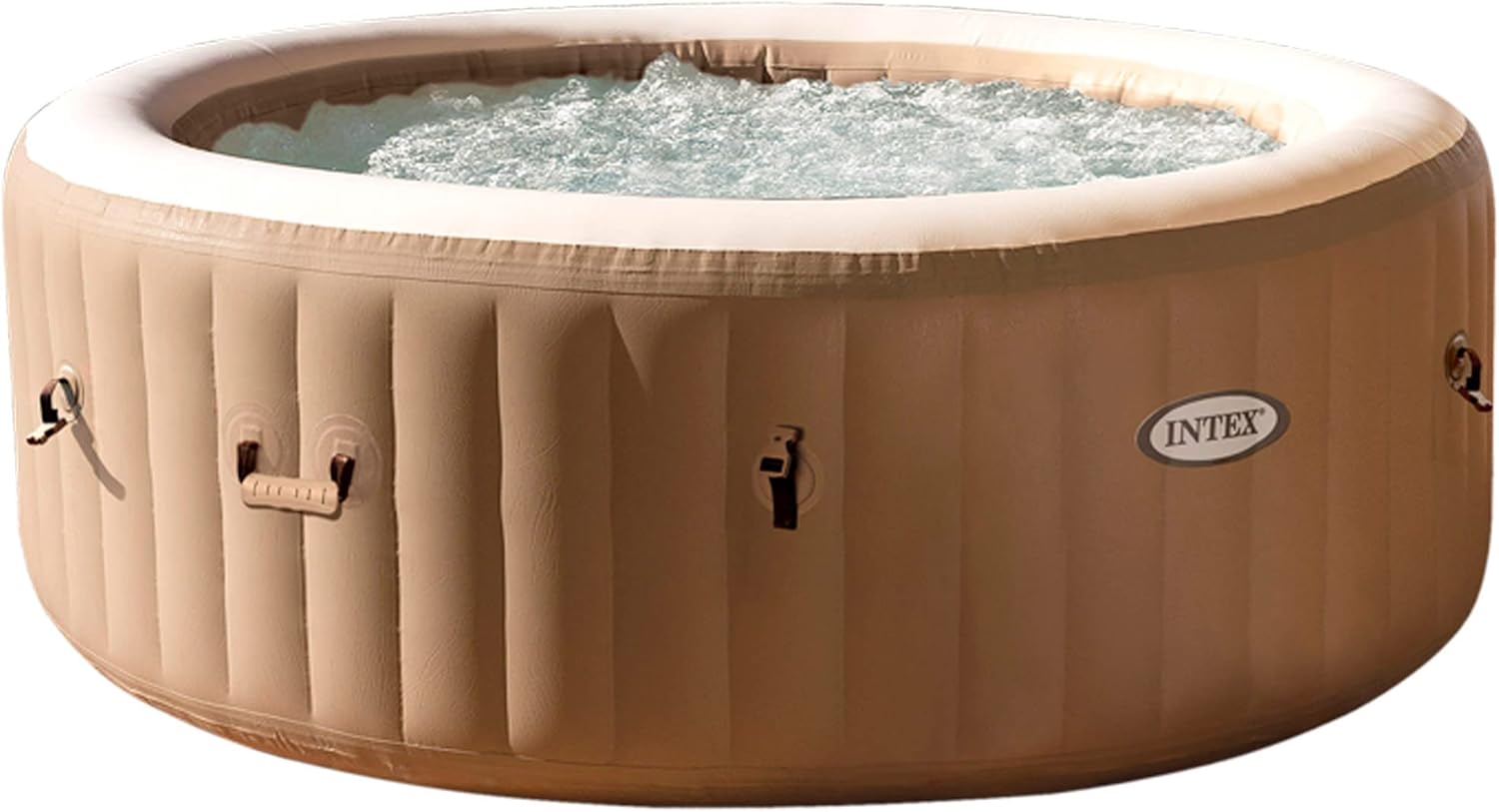 Intex 28428EX Spa hinchable, Beige, 6 Personas