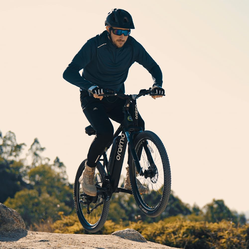 2025 Bicicleta eléctrica todoterreno para adultos Oraimo Monster 100 – Motor BAFANG 350W (pico 500W)