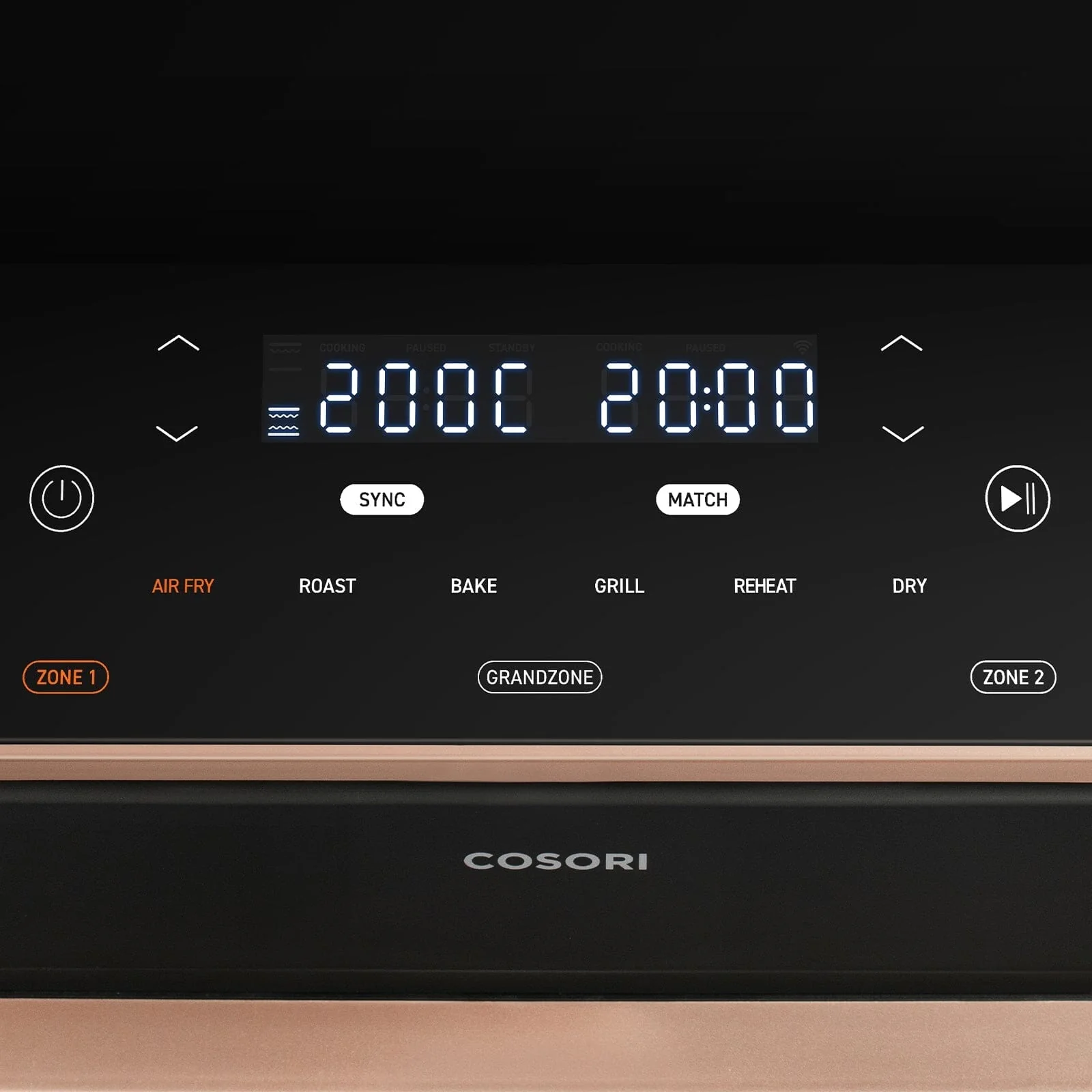 Cosori Dualblaze Smart TwinFry Freidora de Aire 10 L (5L + 5L)