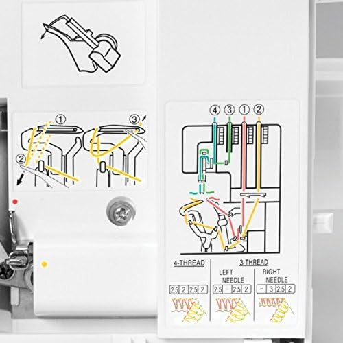 Singer 14SH654 - Máquina de coser Remalladora