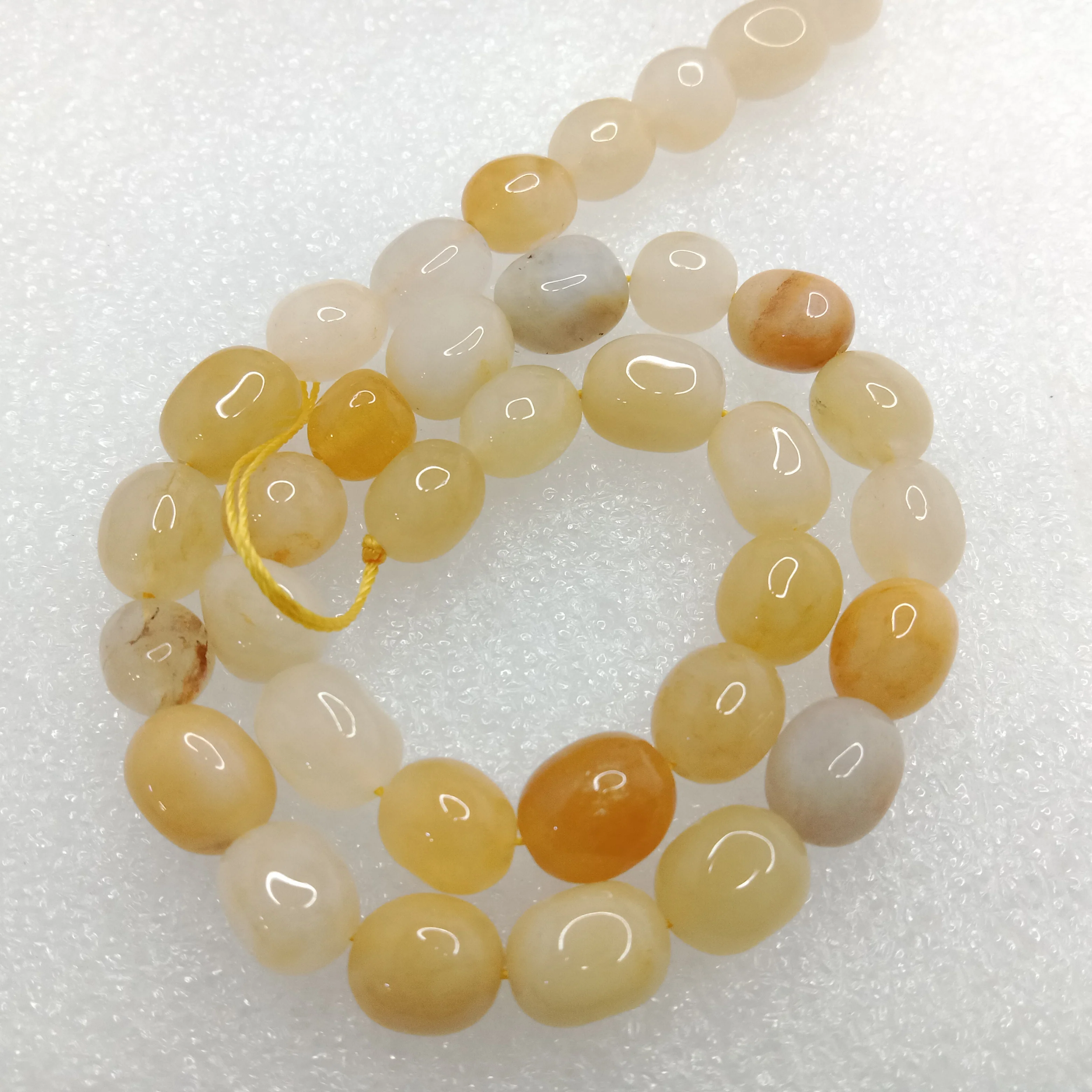 Mexican fire High quality tumble stone beads 1 string(8x11mm)