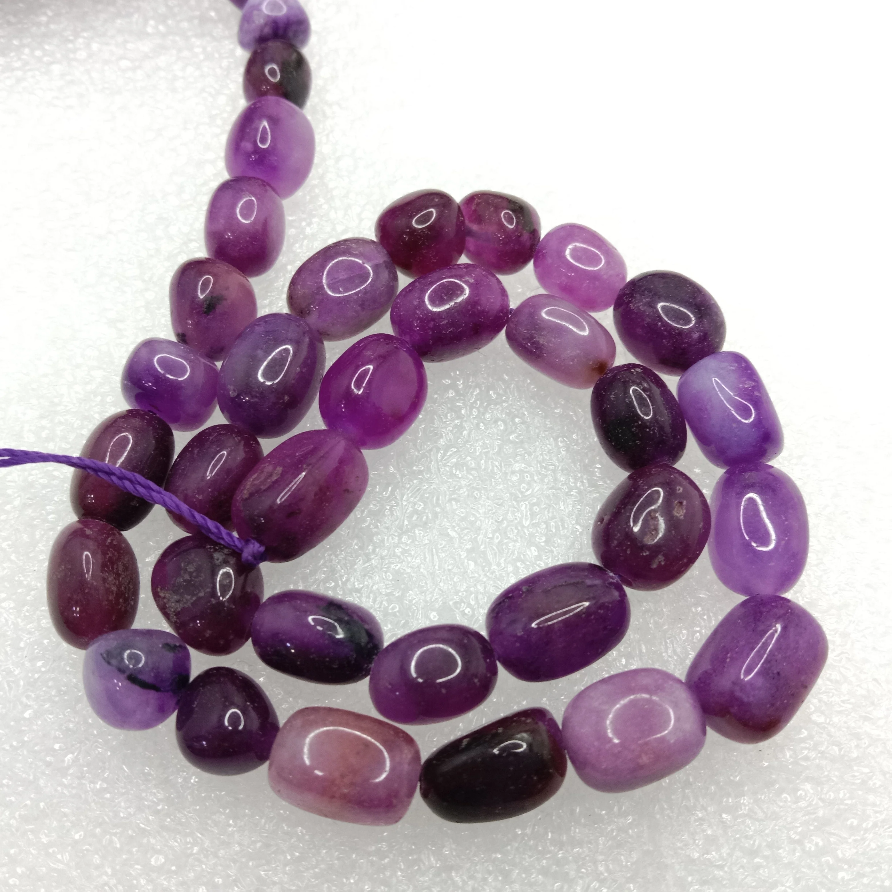 Start rubies High quality tumble stone beads 1 string