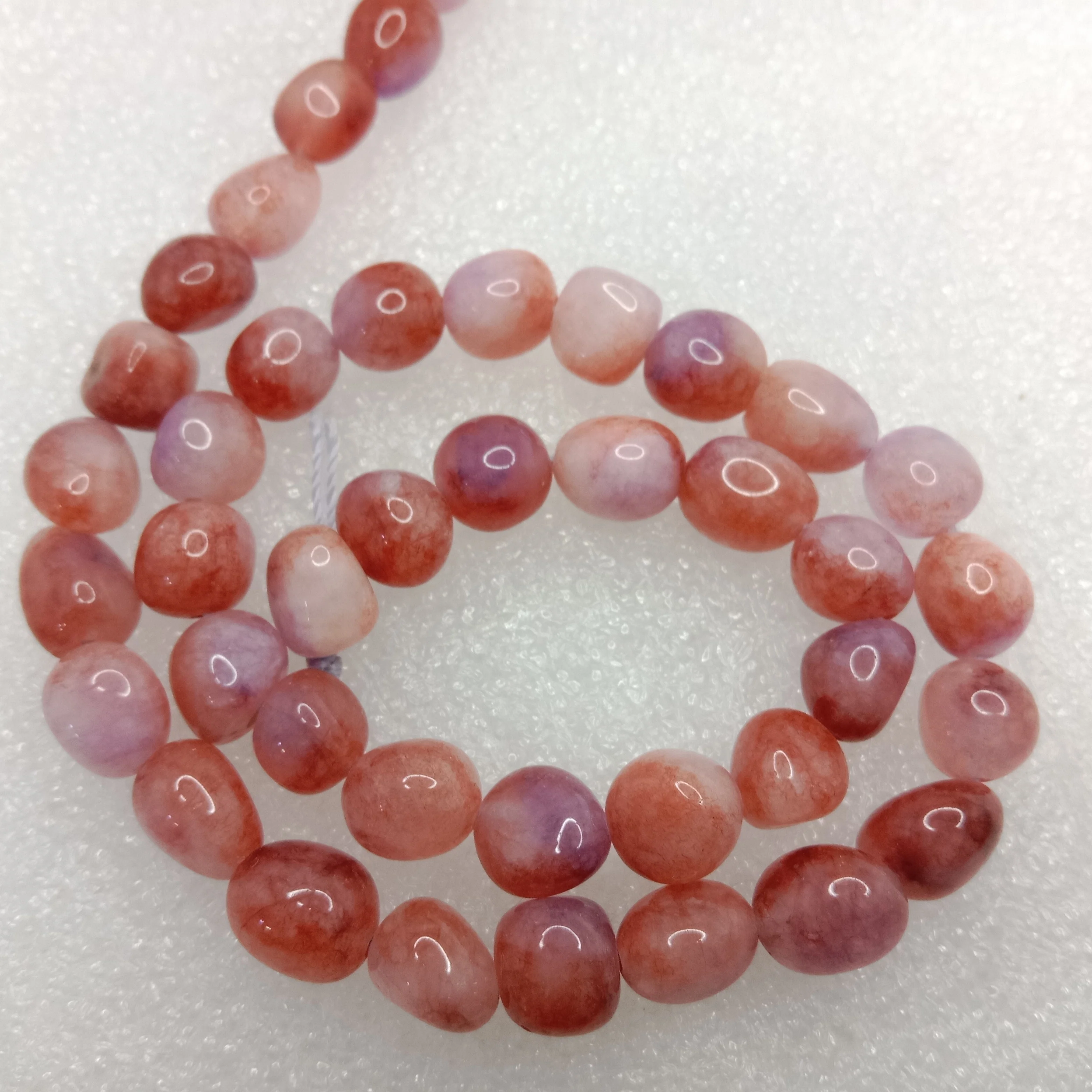 Cheery blossom High quality tumble stone beads 1 string (8x11mm)