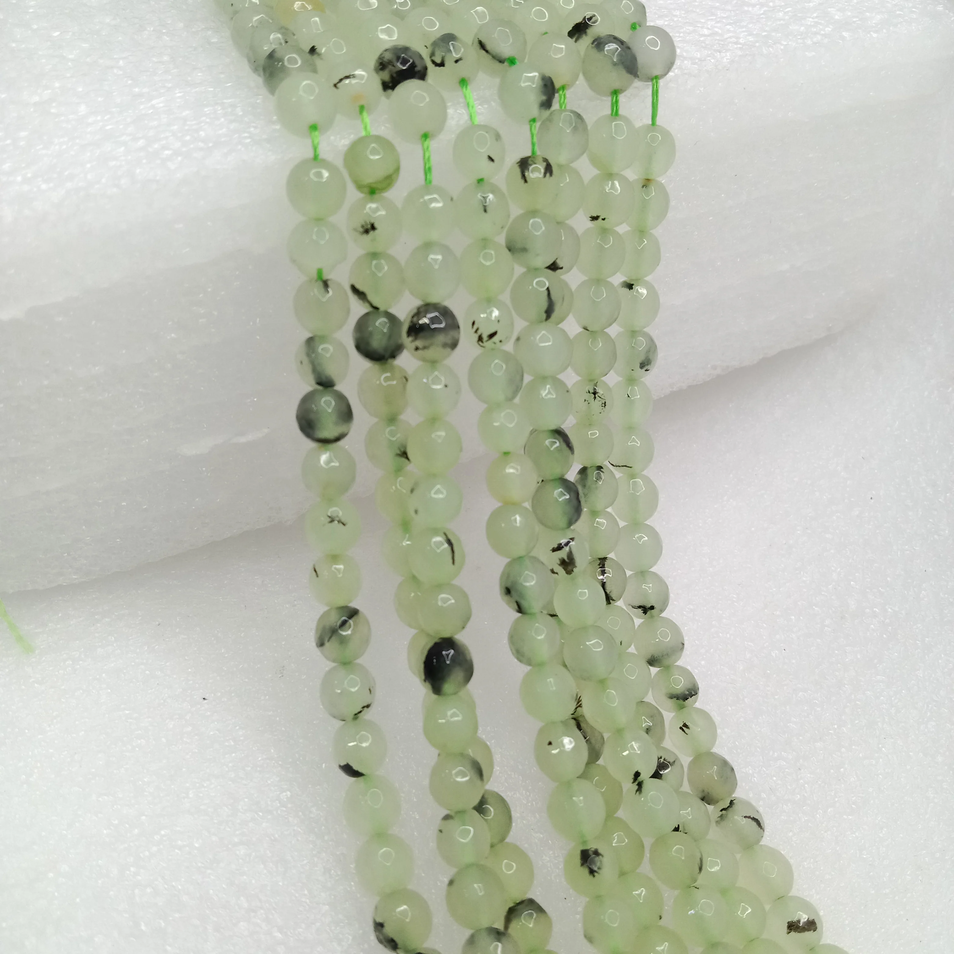 Light mint High Quality agate Round Beads 6mm 1 string(60pcs