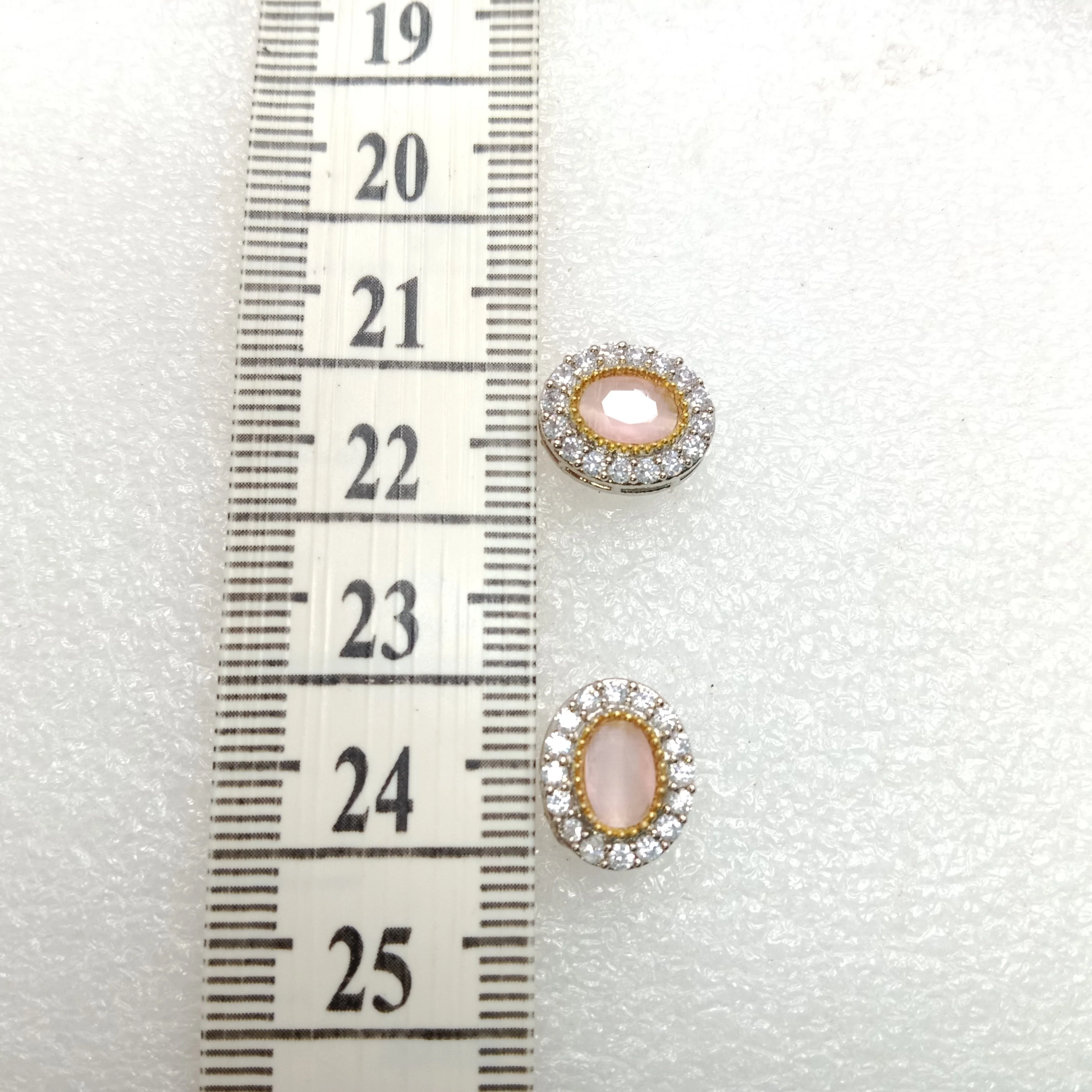 Light pink (10pcs) high quality AD connectors (14mm)(2cm)