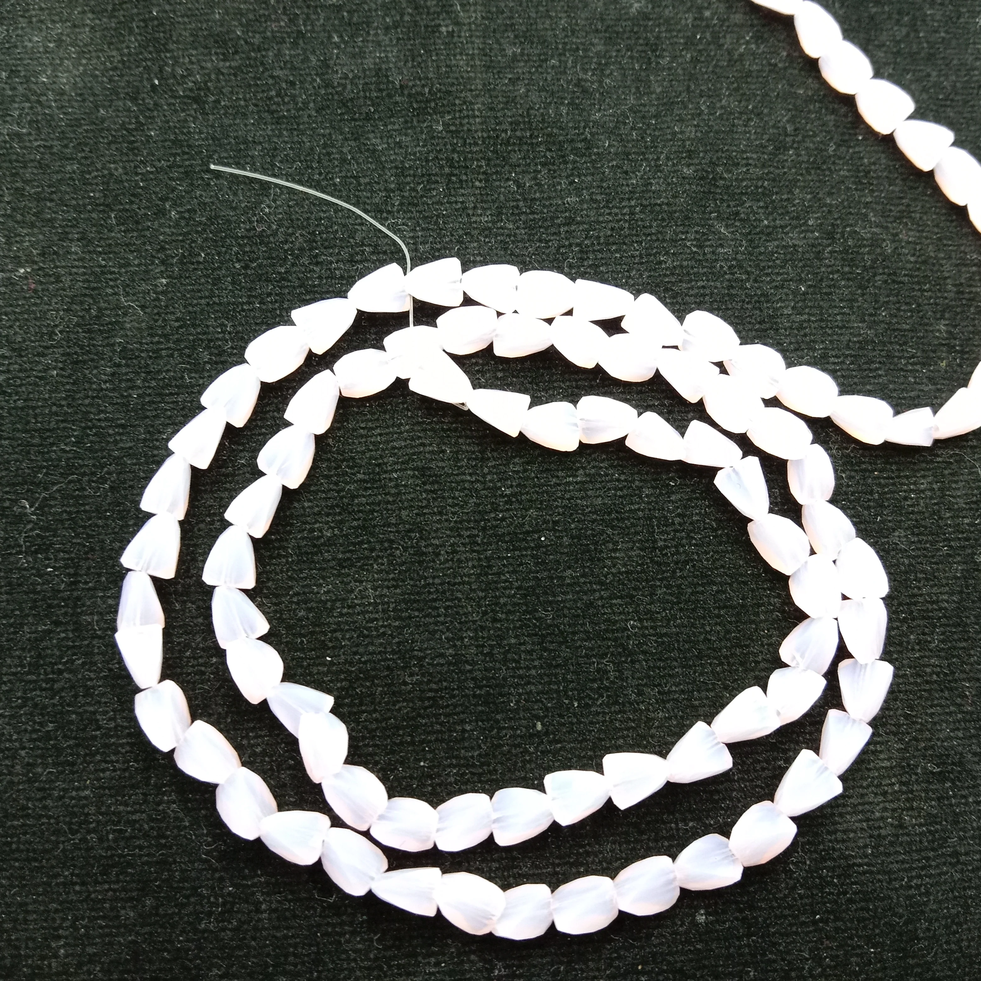 high quality light pink xcut crystal beads 6mm 1 string
