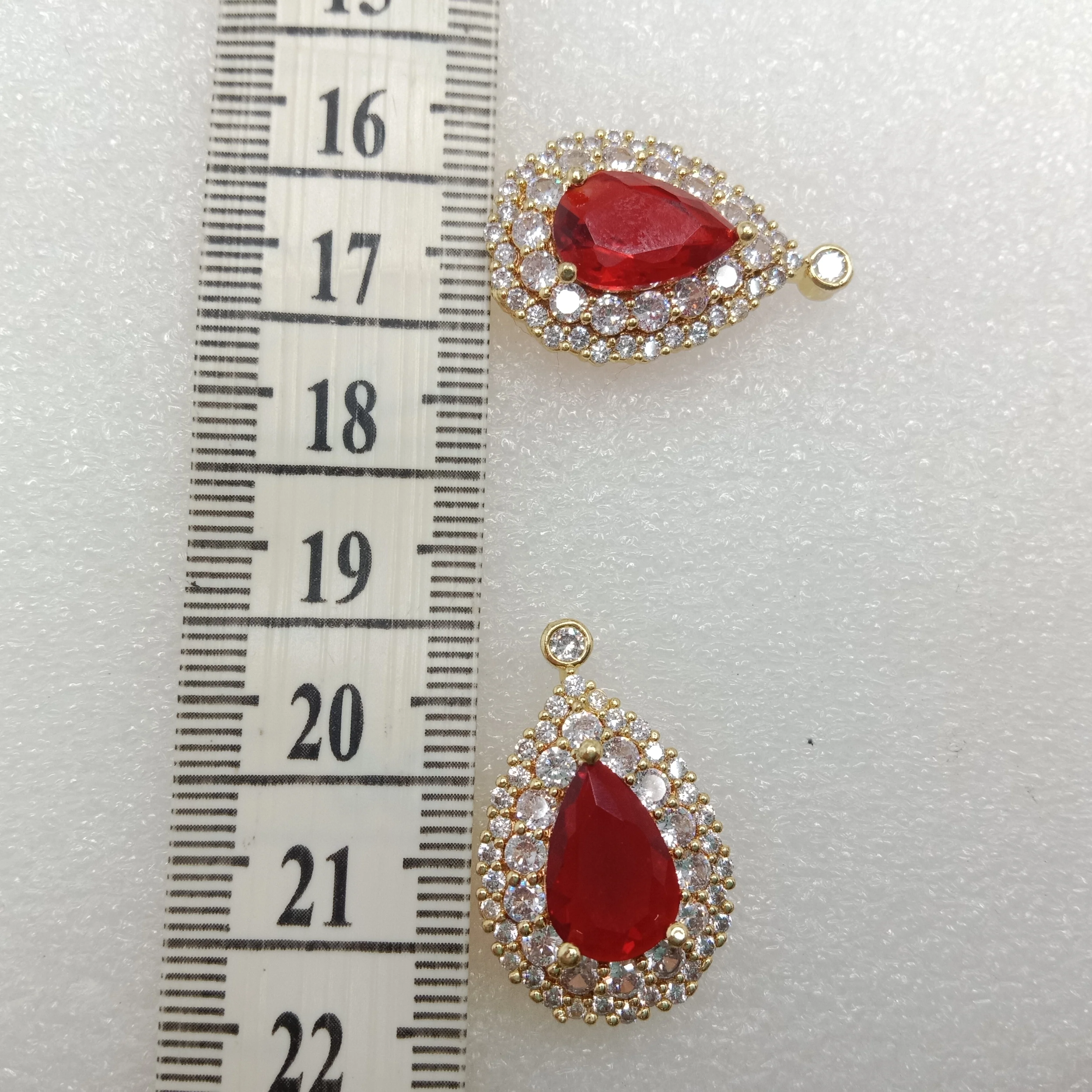 Red (6pcs) high quality AD connectors 26mm(2cm )