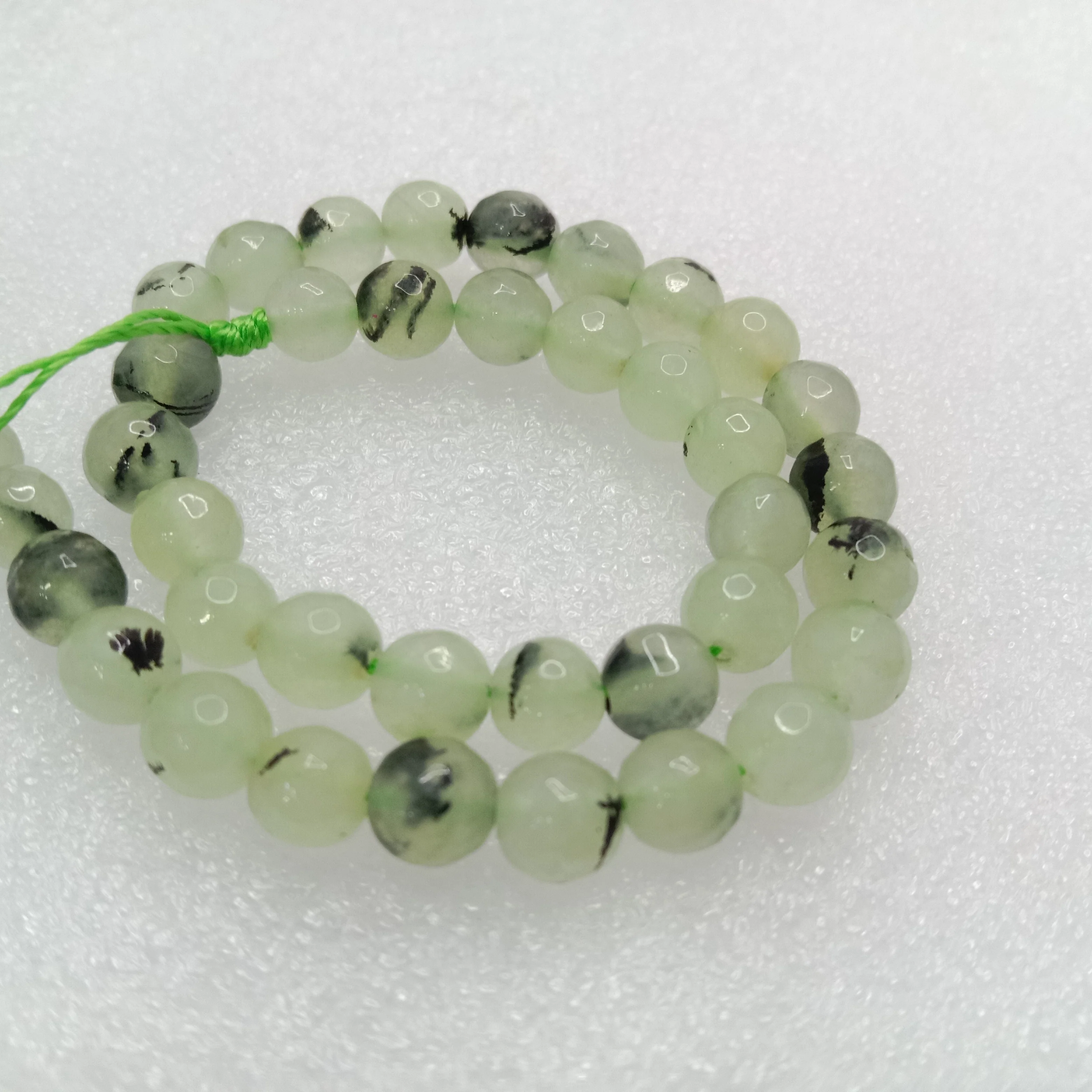 Light mint High Quality agate Round Beads 6mm 1 string(60pcs