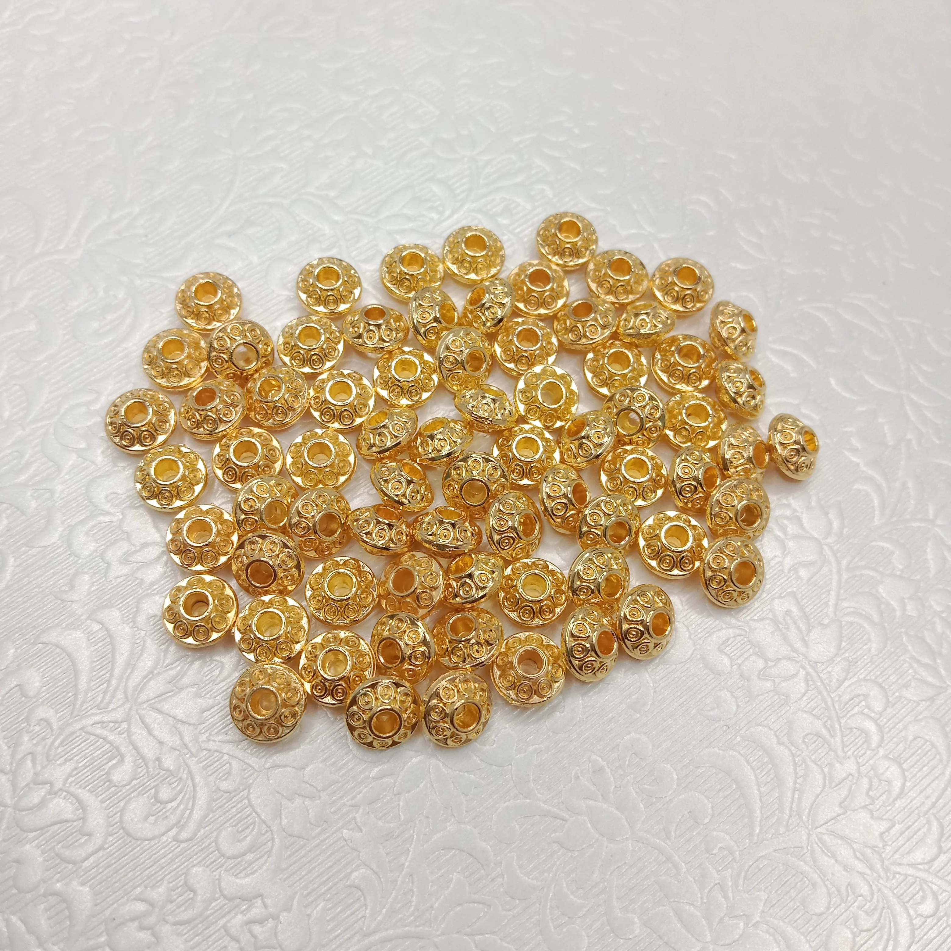 High quality spacers metal beads 95 pcs connectors