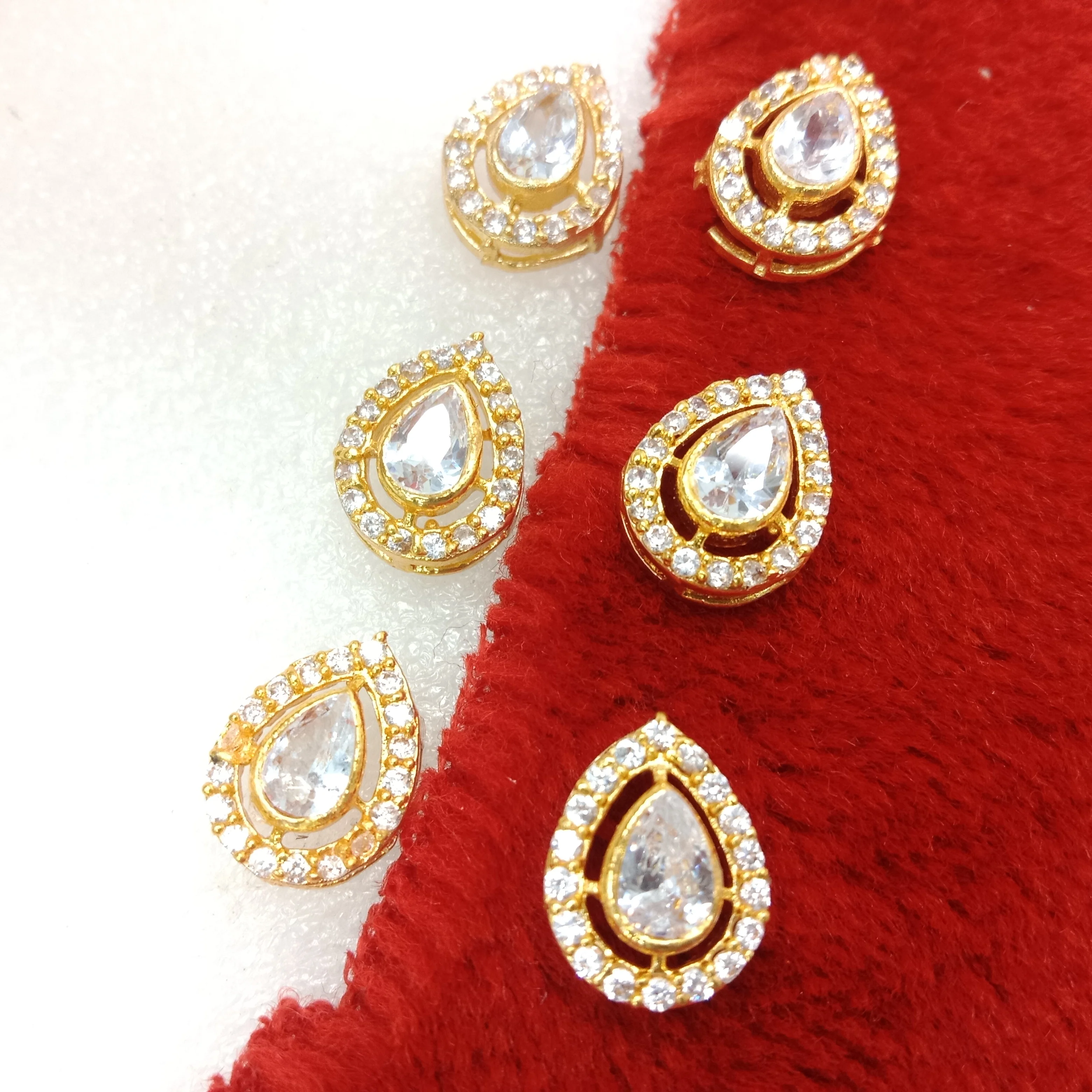 White (10pcs) high quality AD connectors 13mm(2cm )