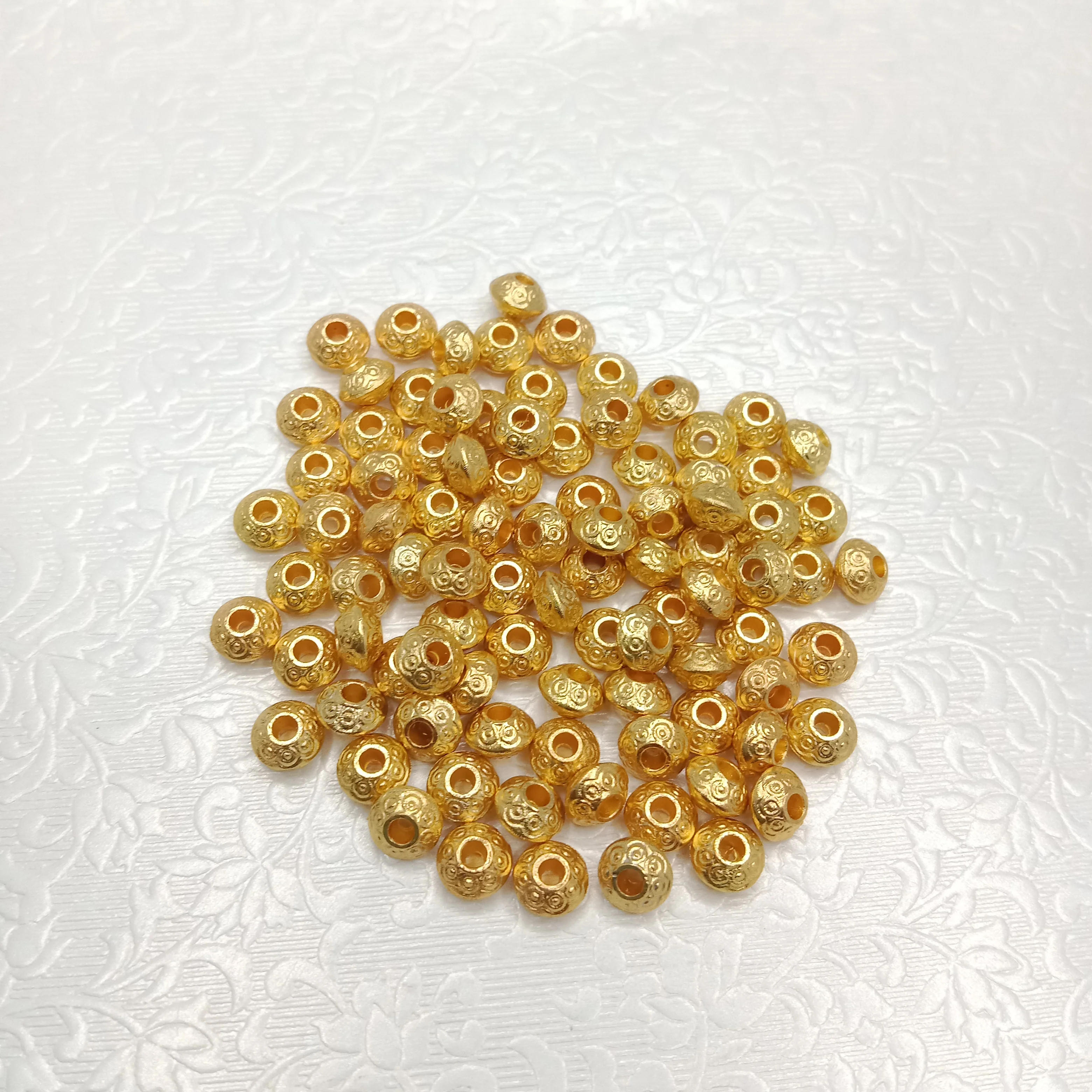 High quality spacers metal beads 95 pcs connectors