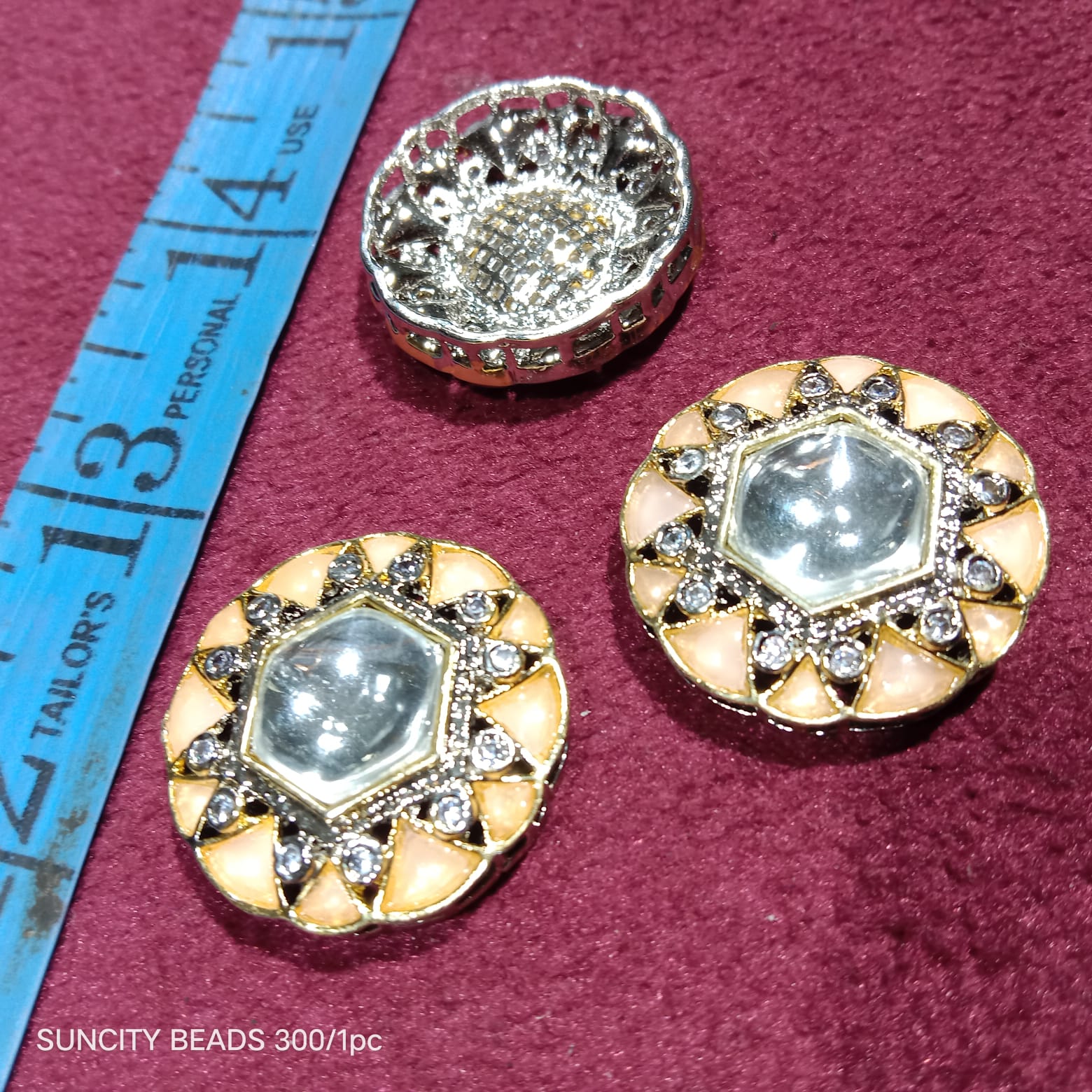 Orange round shape (1pcs)high quality AD connectors(5cm)