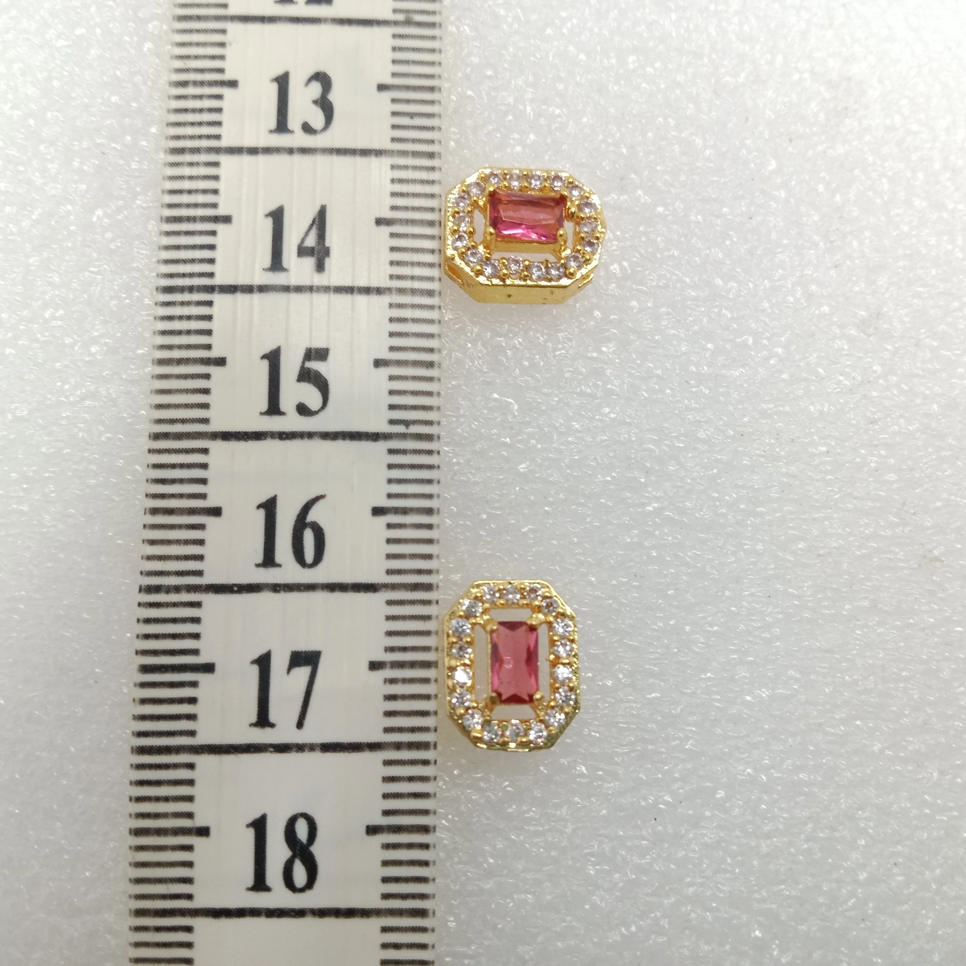 Ruby (10pcs) high quality AD connectors 12mm(2cm )