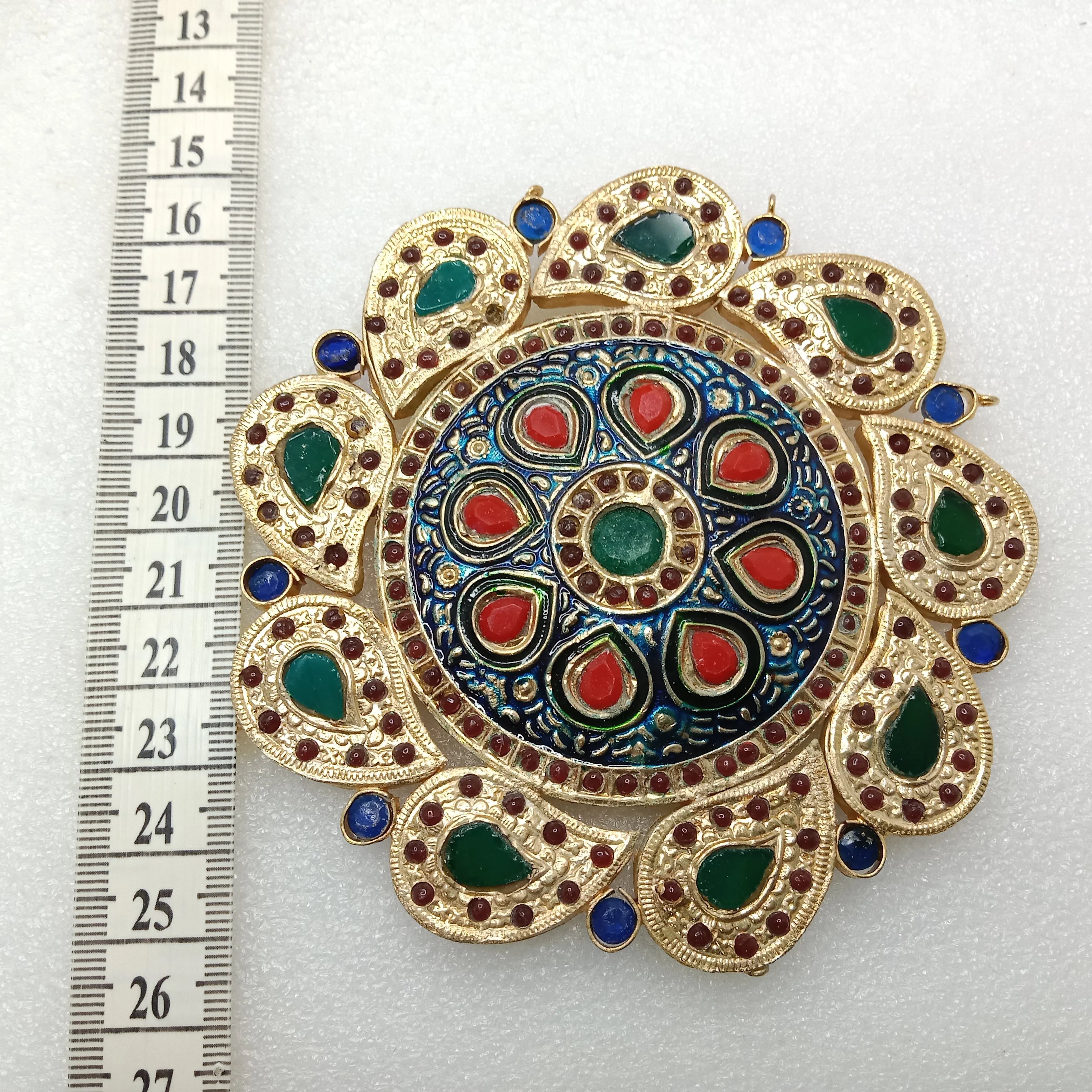 Multi colour (1set) high quality  pendant set round shape (8cm)