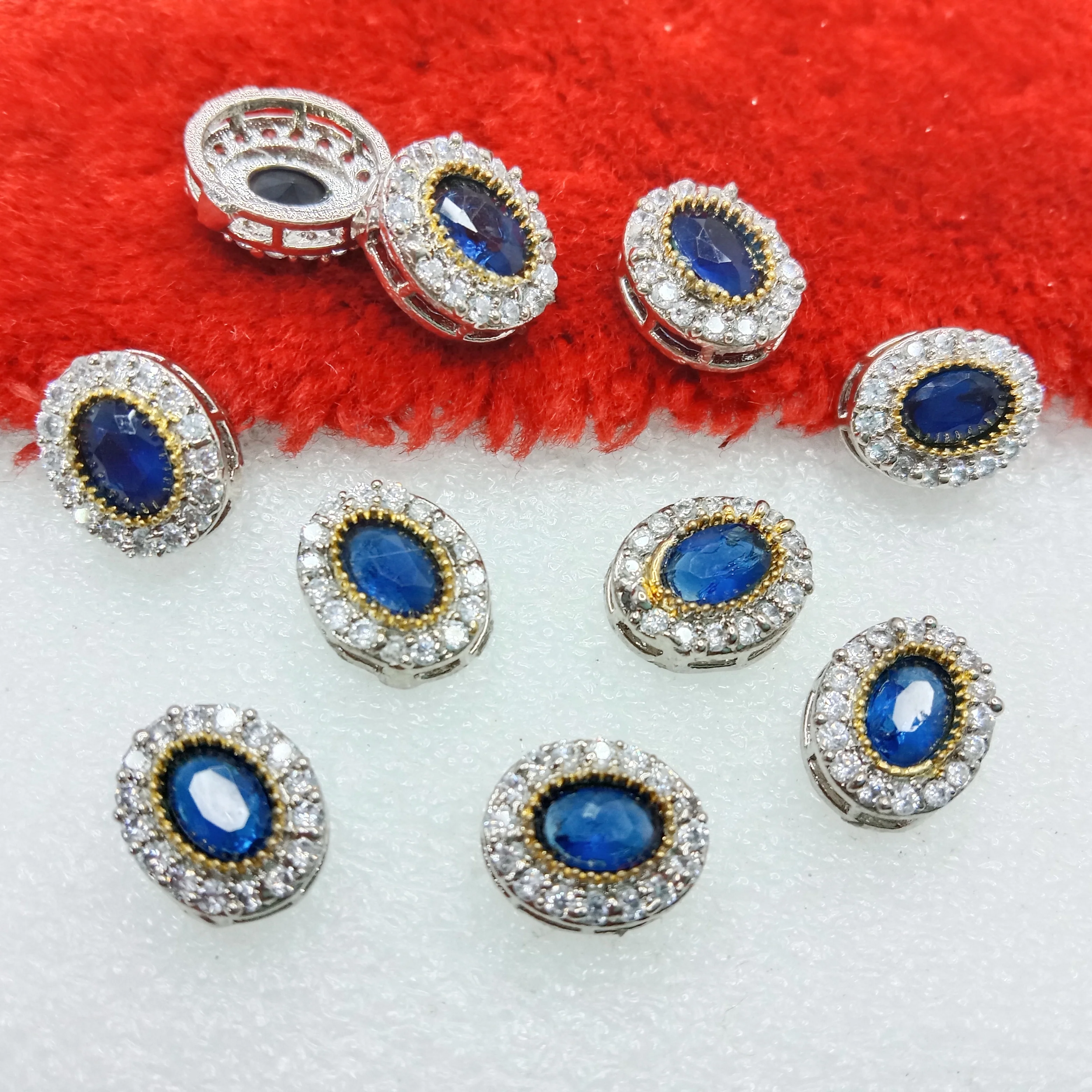 Dark blue(10pcs) high quality AD connectors (14mm)(2cm)