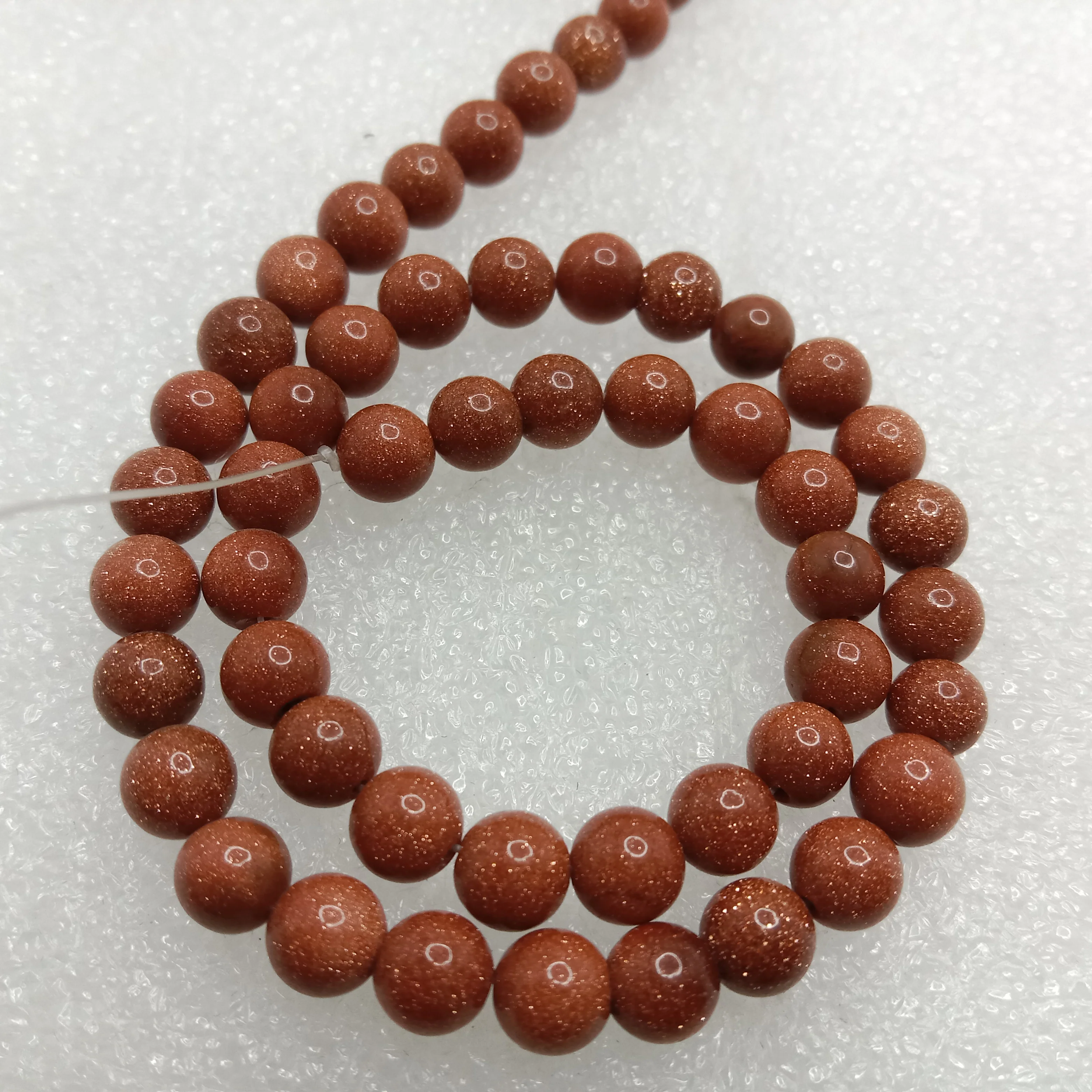 Sang stone 4mm plan agate beads 1 string