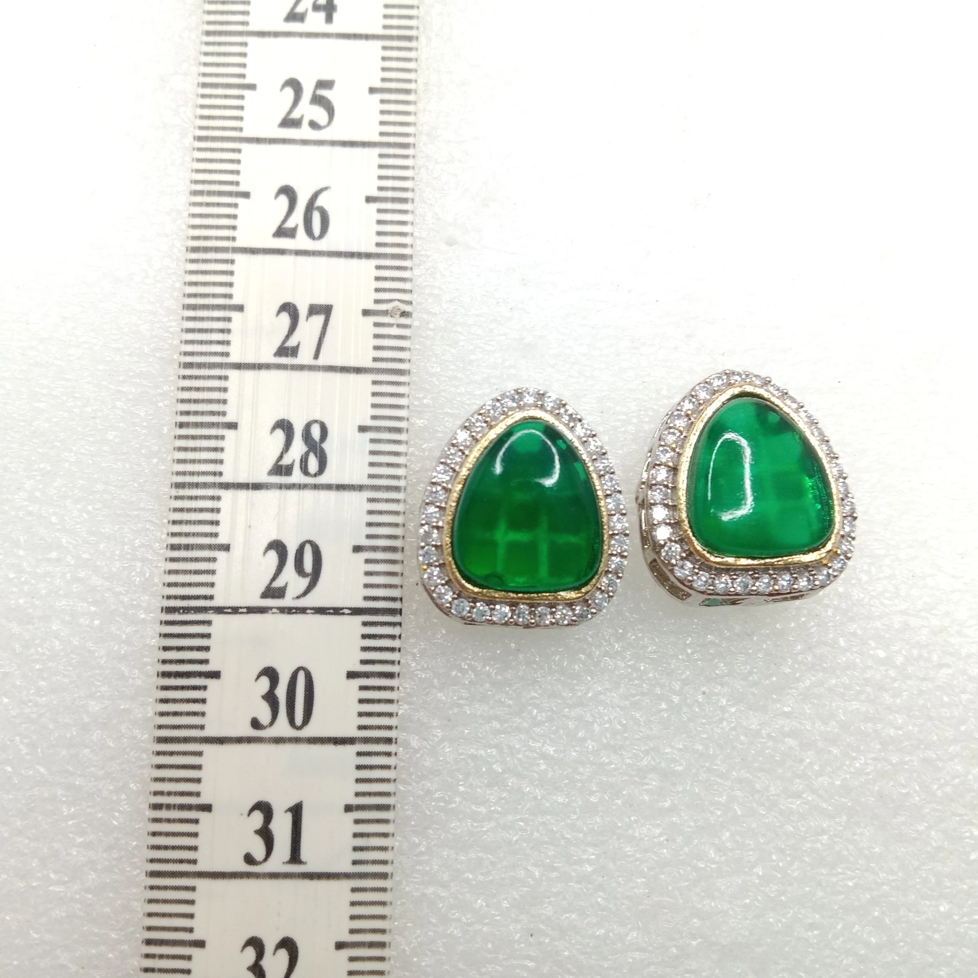 High quality(1 pair) erasing dark green colour 22mm (2cm)