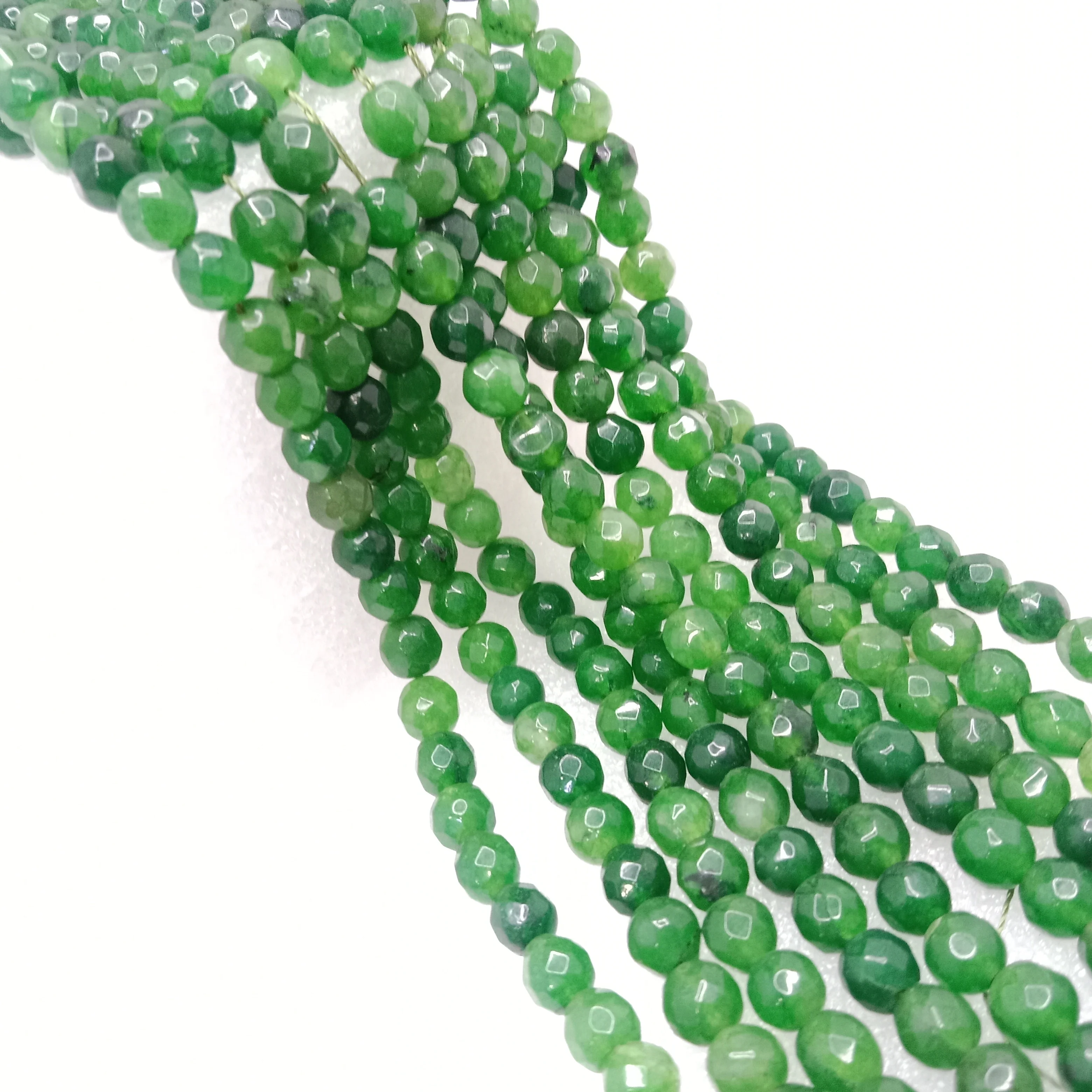 Dark shaded green High Quality agate Round Beads 6mm 1 string(60pcs)