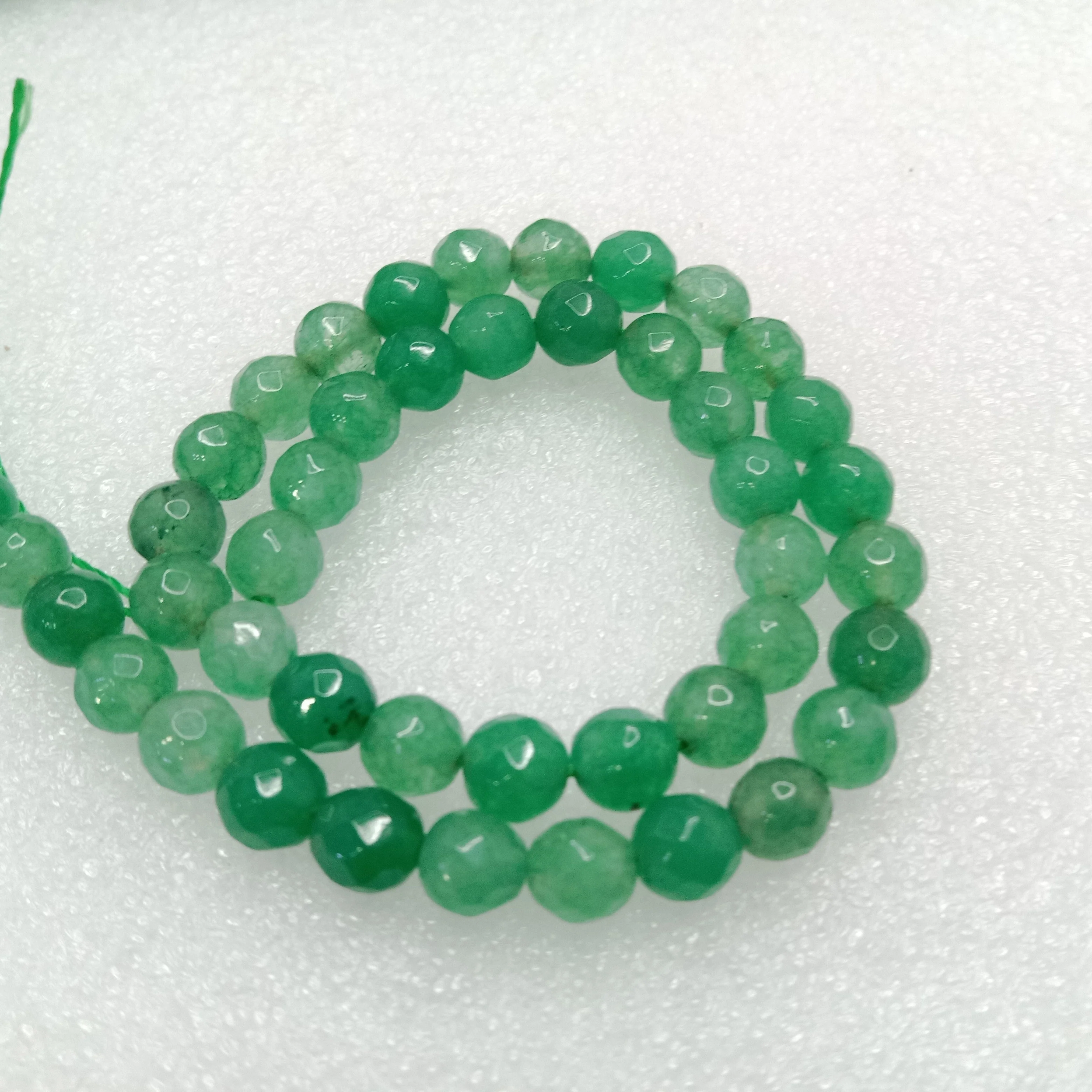 Sea green High Quality agate Round Beads 6mm 1 string(60pcs)