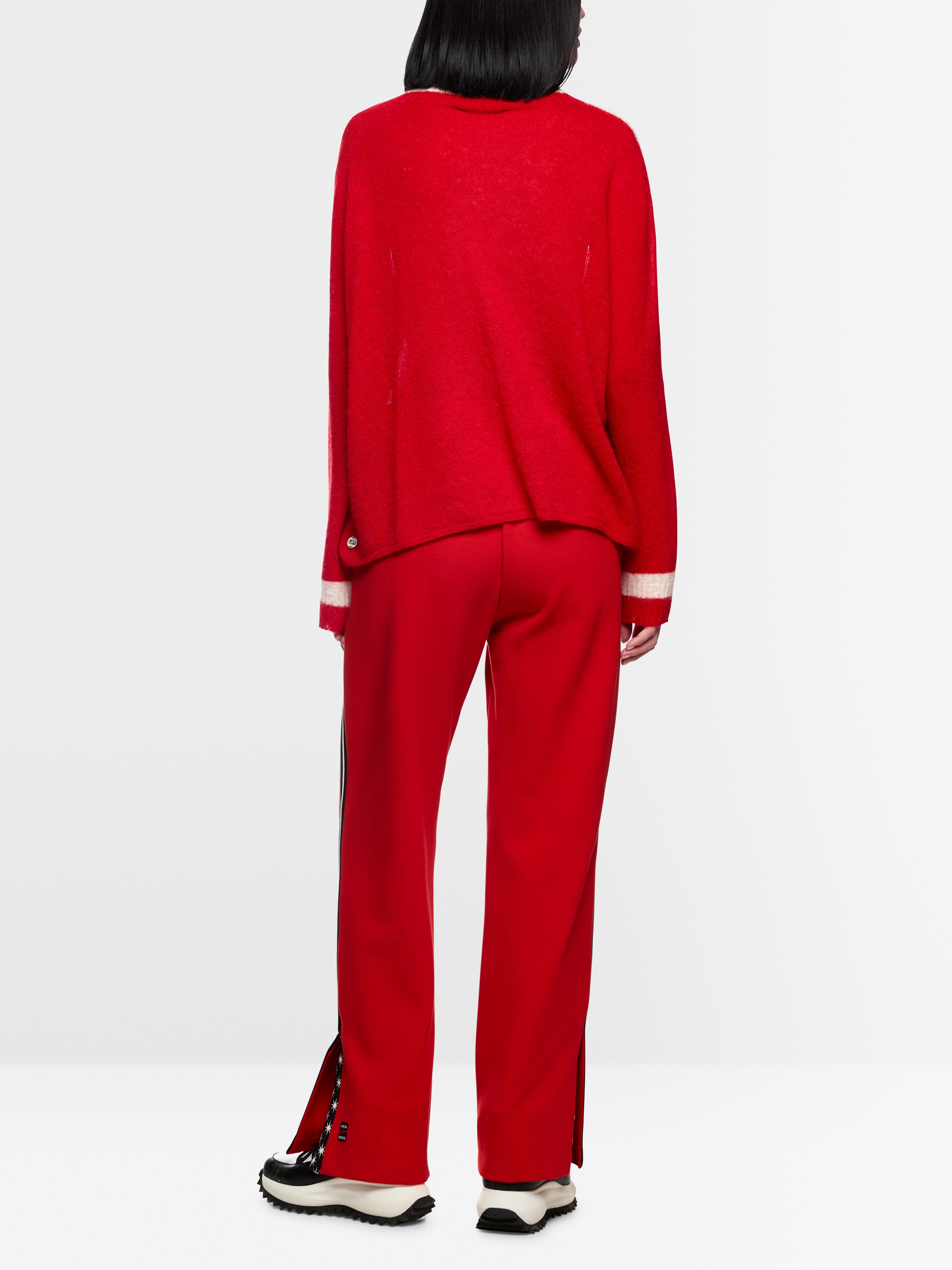 Marc Cain Knitted in Germany fine knit jumper
