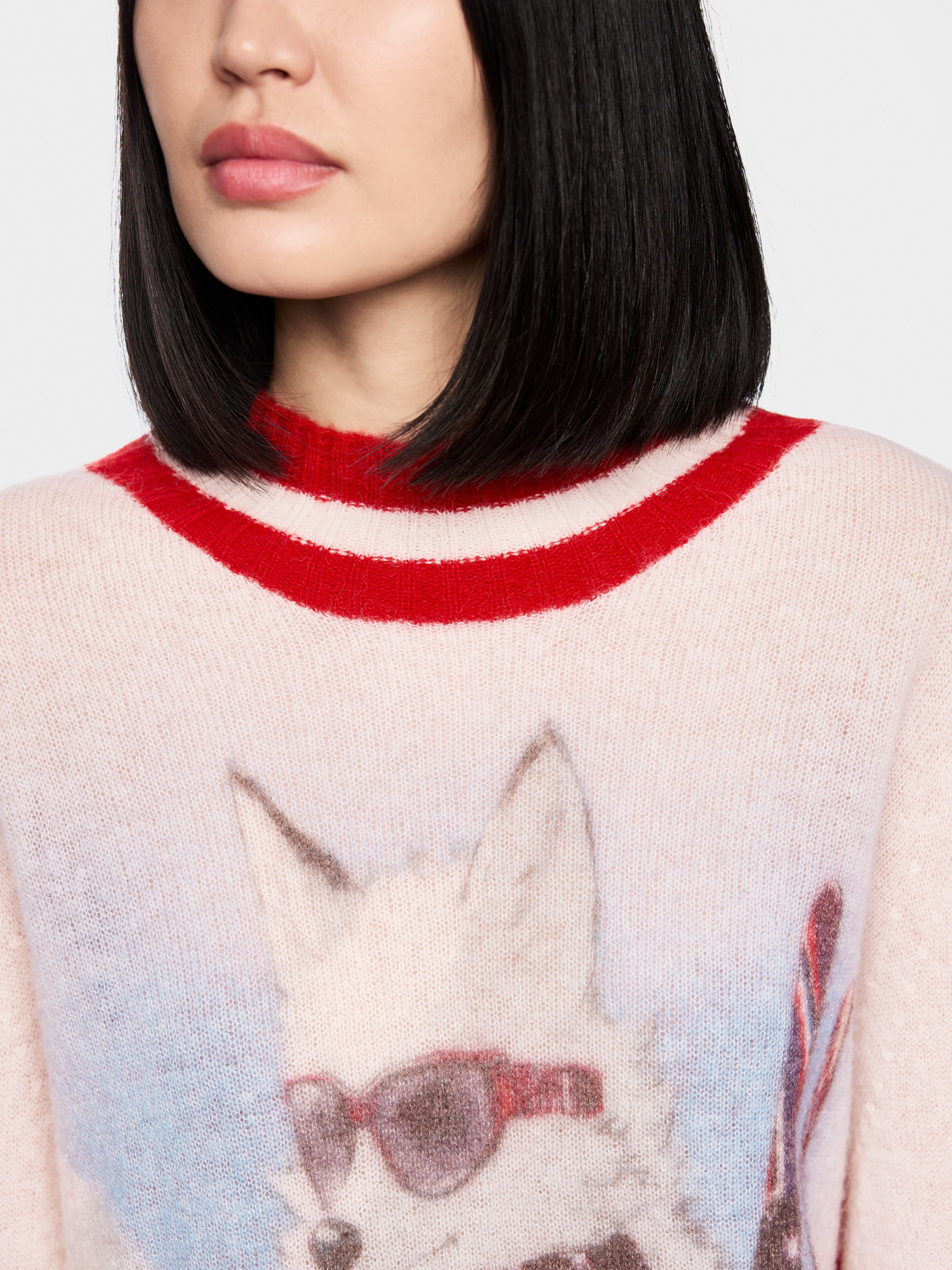 Marc Cain Knitted in Germany fine knit jumper