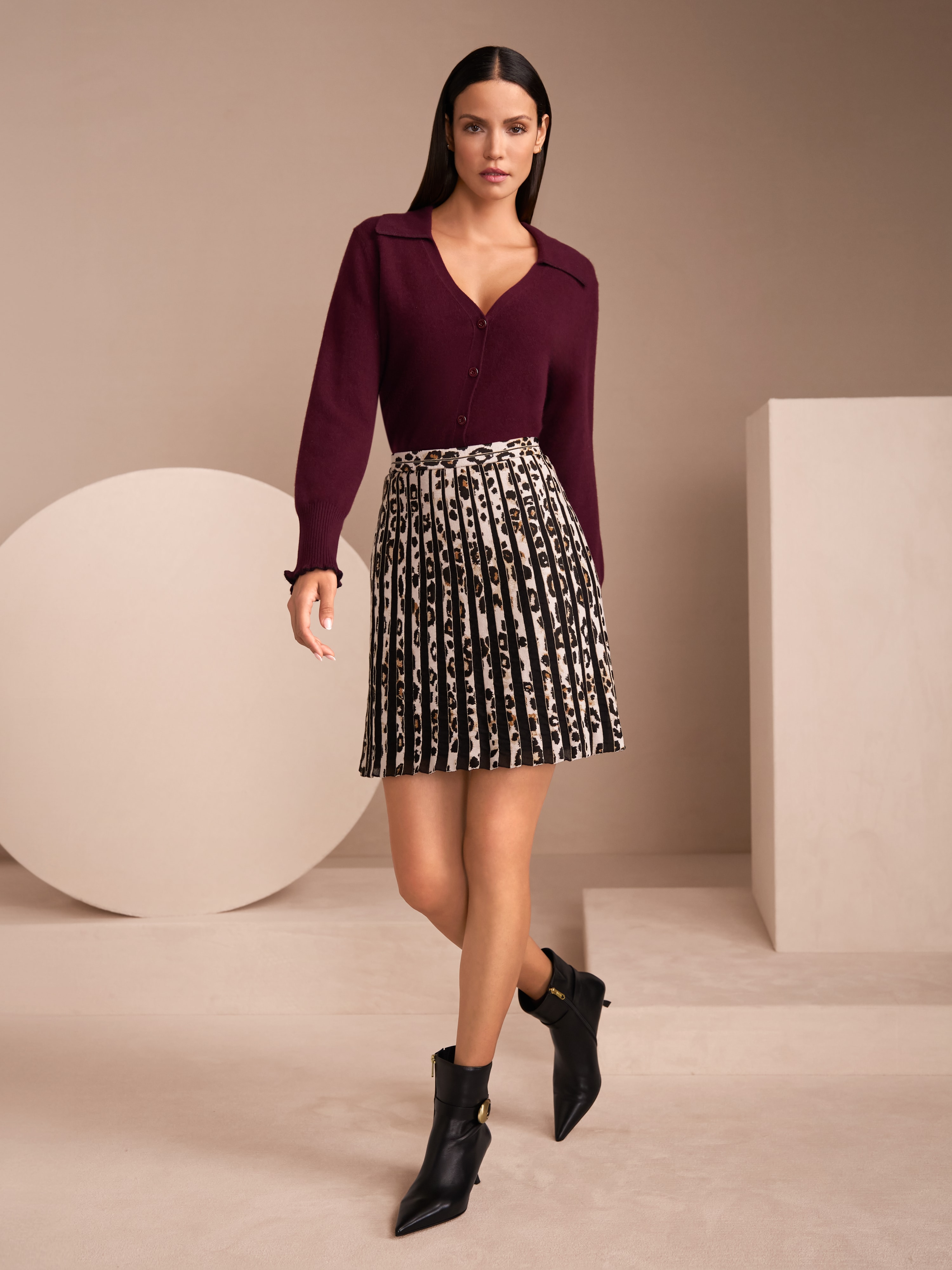 Marc Cain Cropped cashmere cardigan