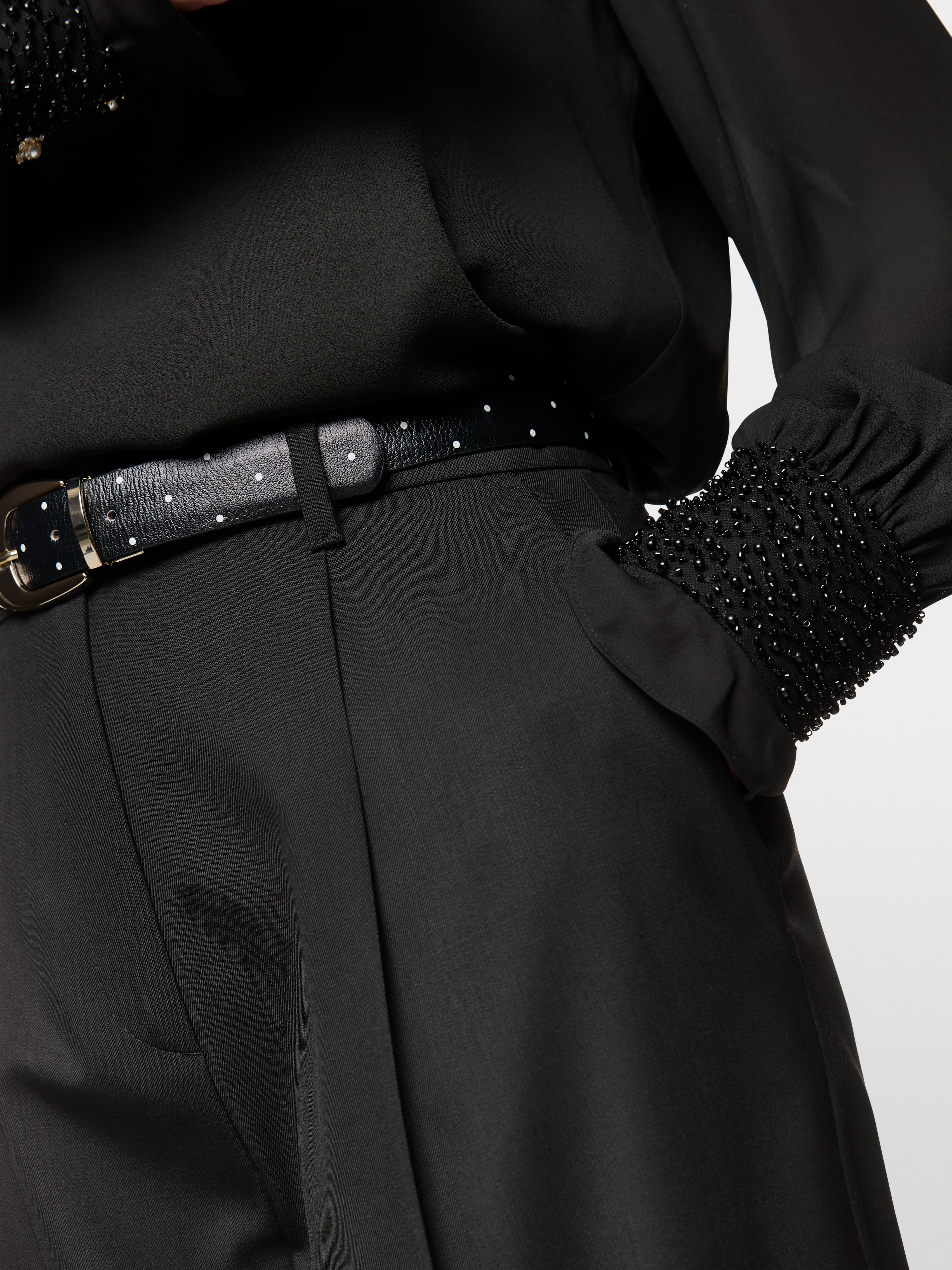 Marc Cain FAQUS Rethink Together pleated trousers