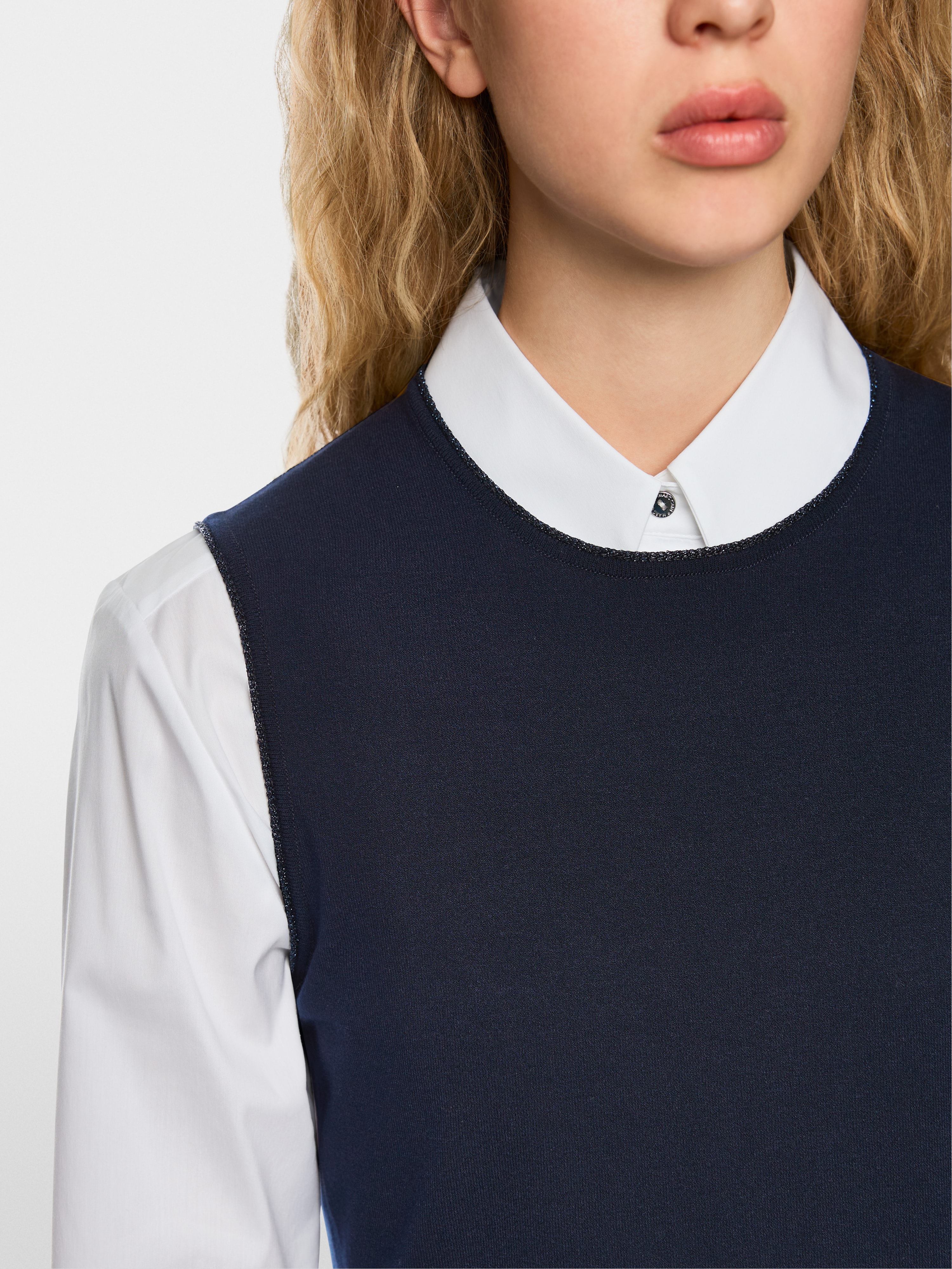 Marc Cain Knitted in Germany fine knit top
