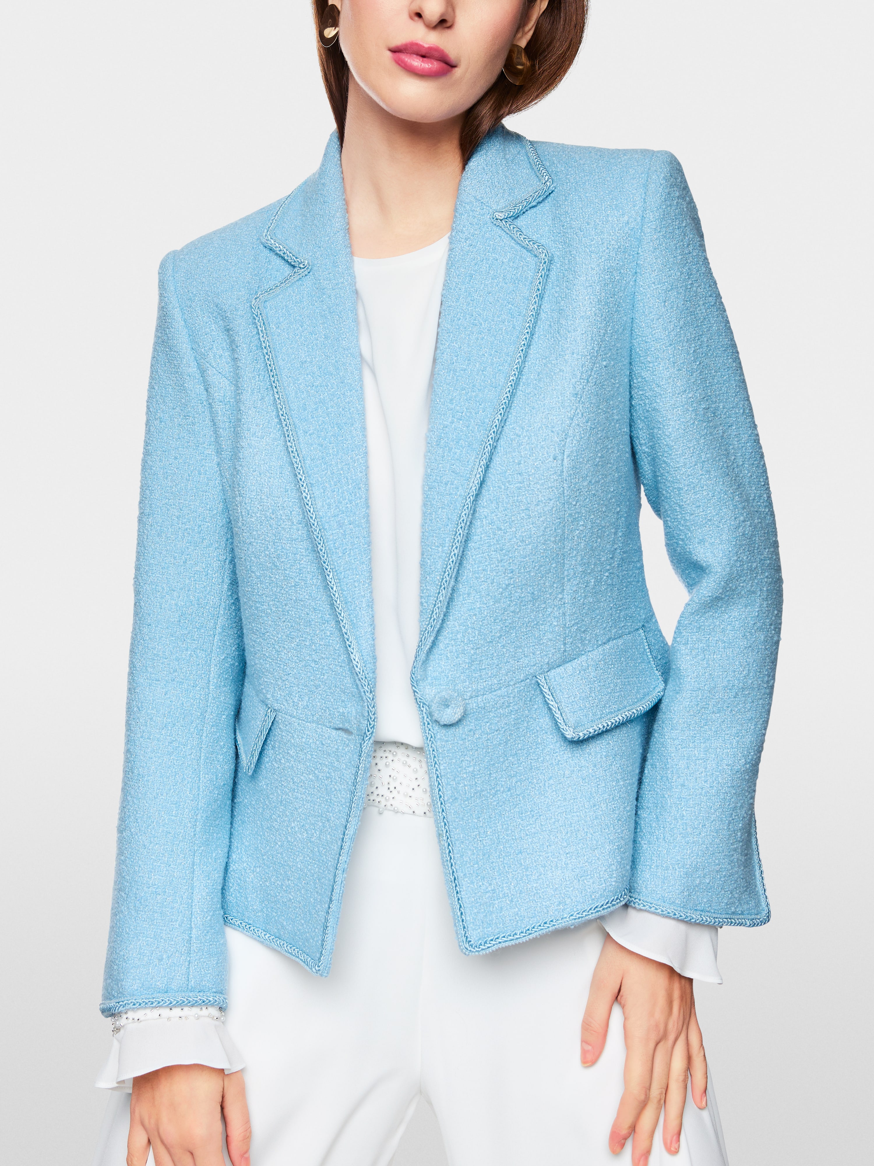 Marc Cain Elegant bouclé blazer