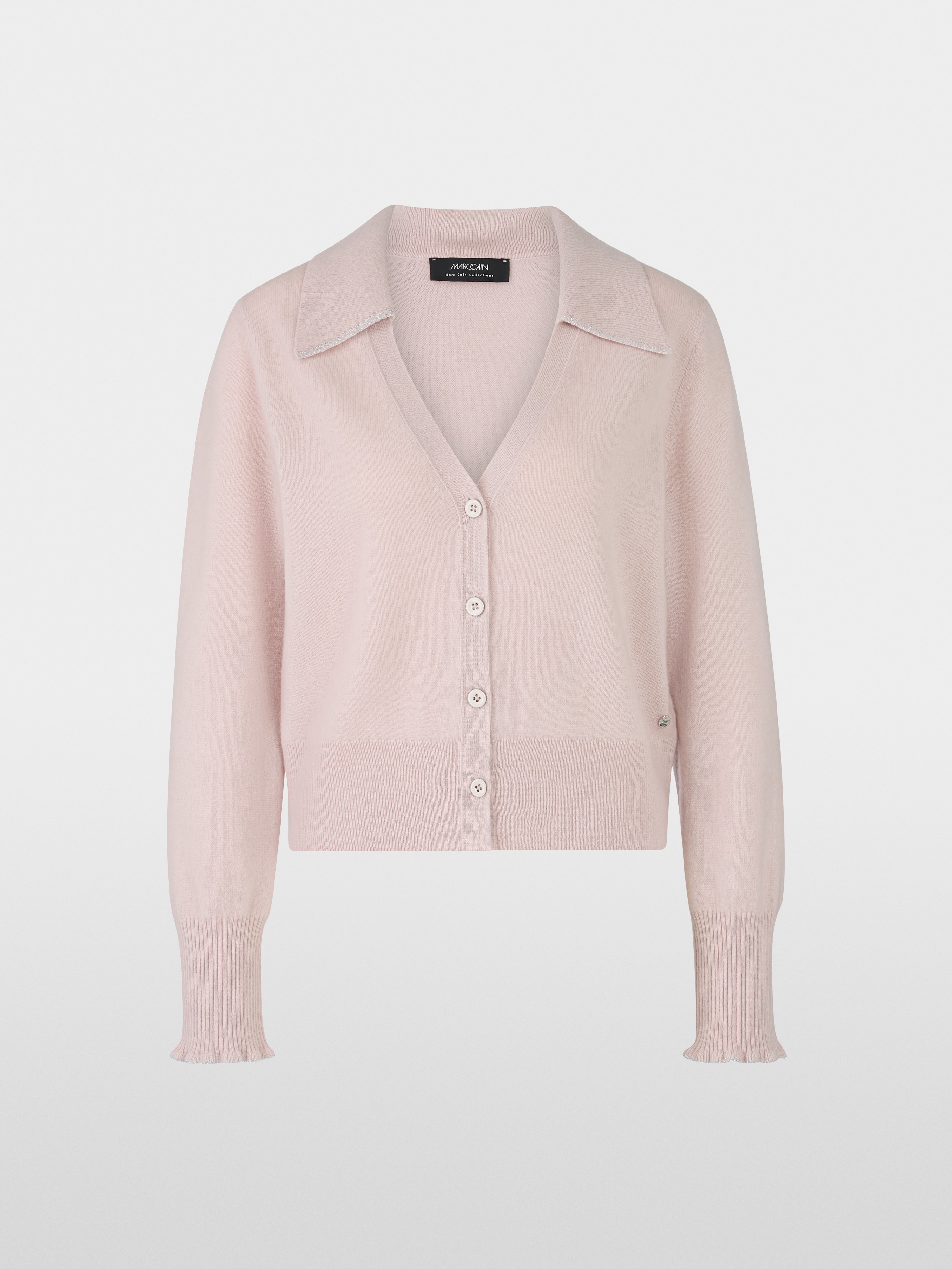 Marc Cain Cropped cashmere cardigan