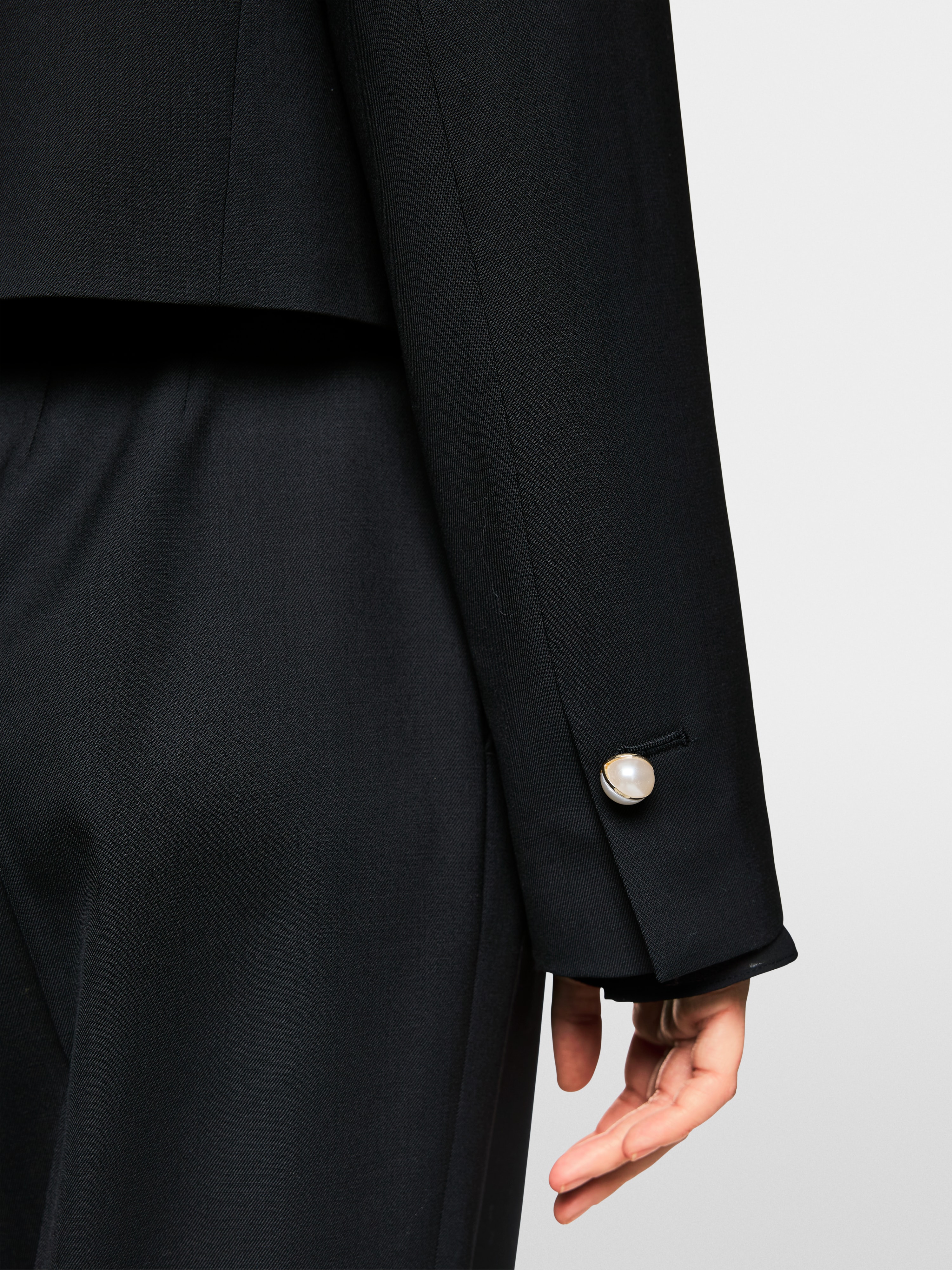Marc Cain Elegant jacket with pearl buttons