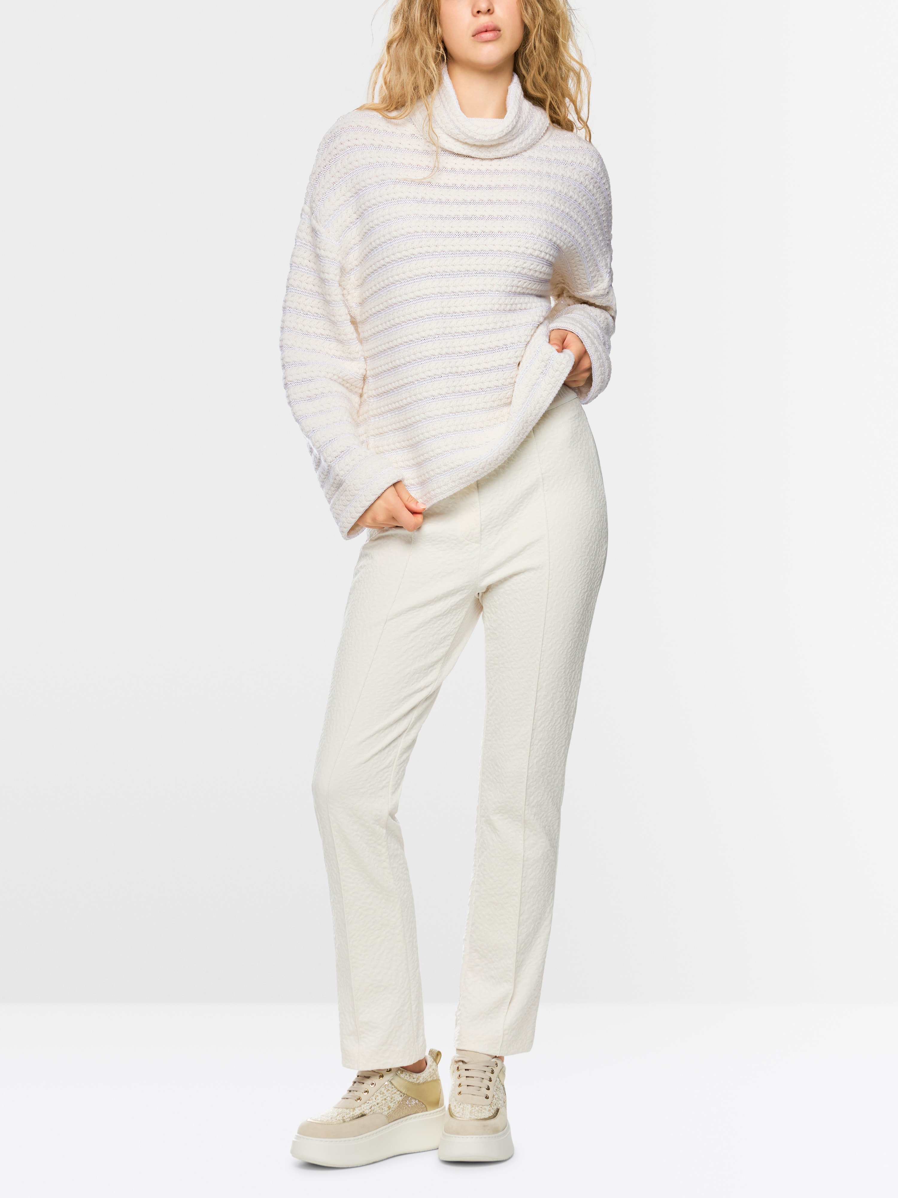 Marc Cain Knitted in Germany turtleneck jumper
