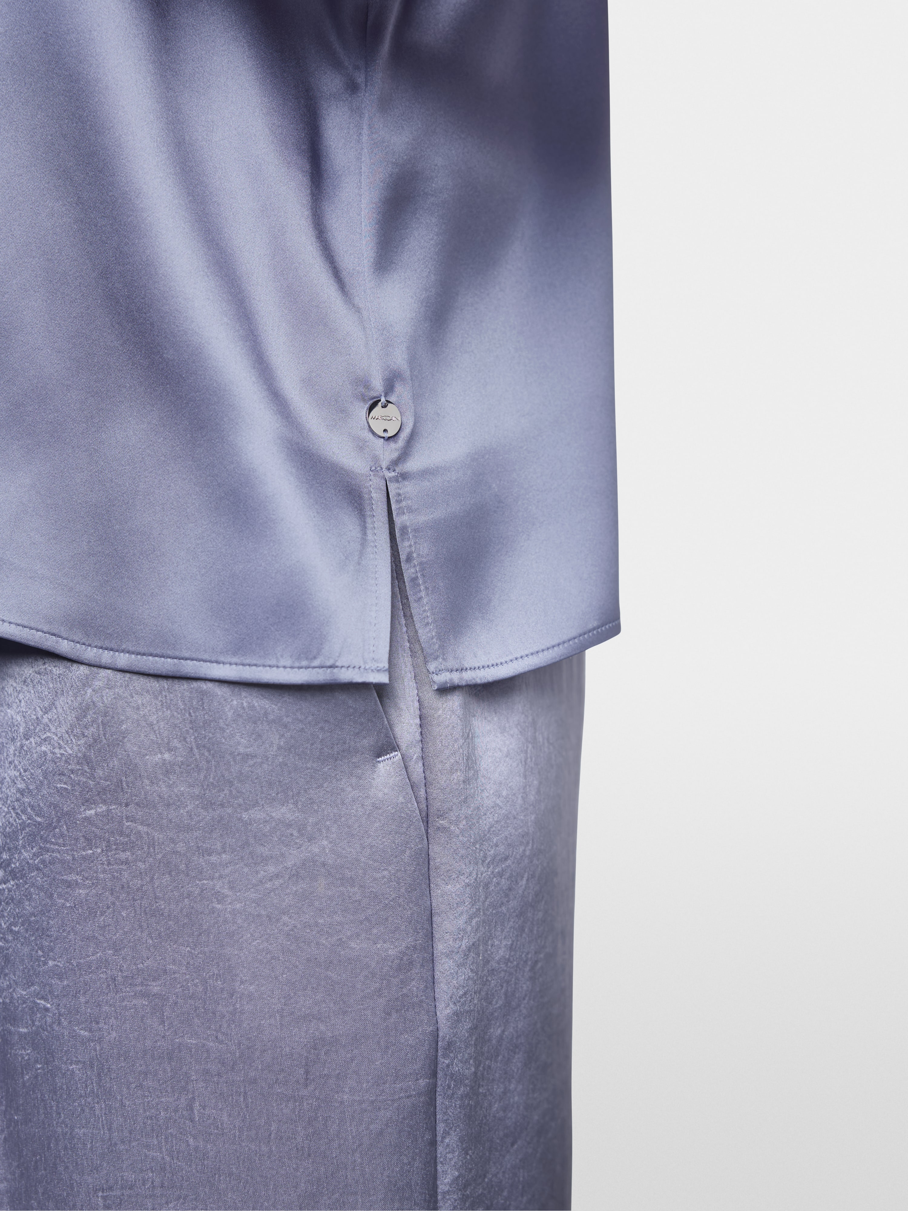 Marc Cain Silk top with lace