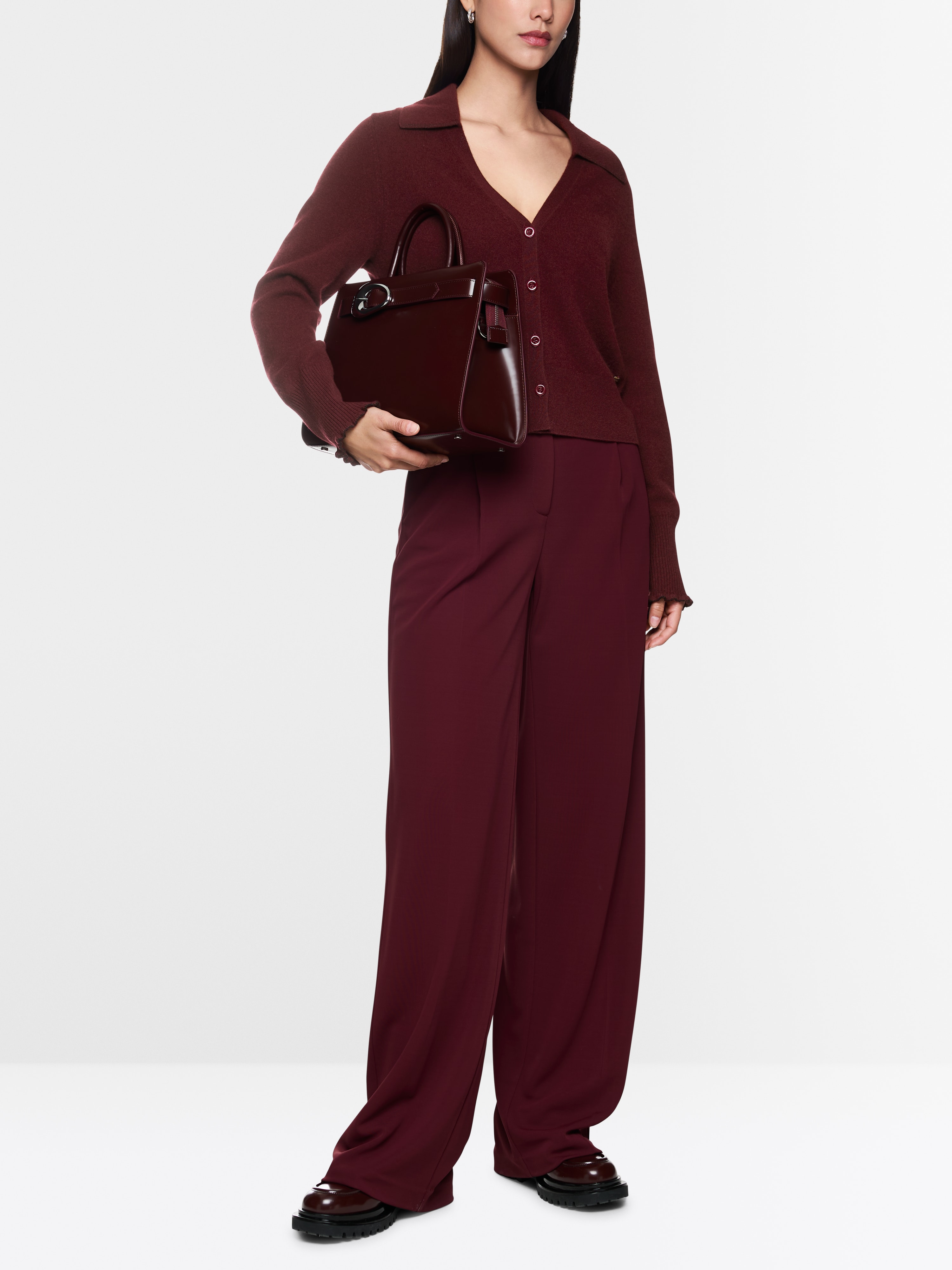 Marc Cain Cropped cashmere cardigan