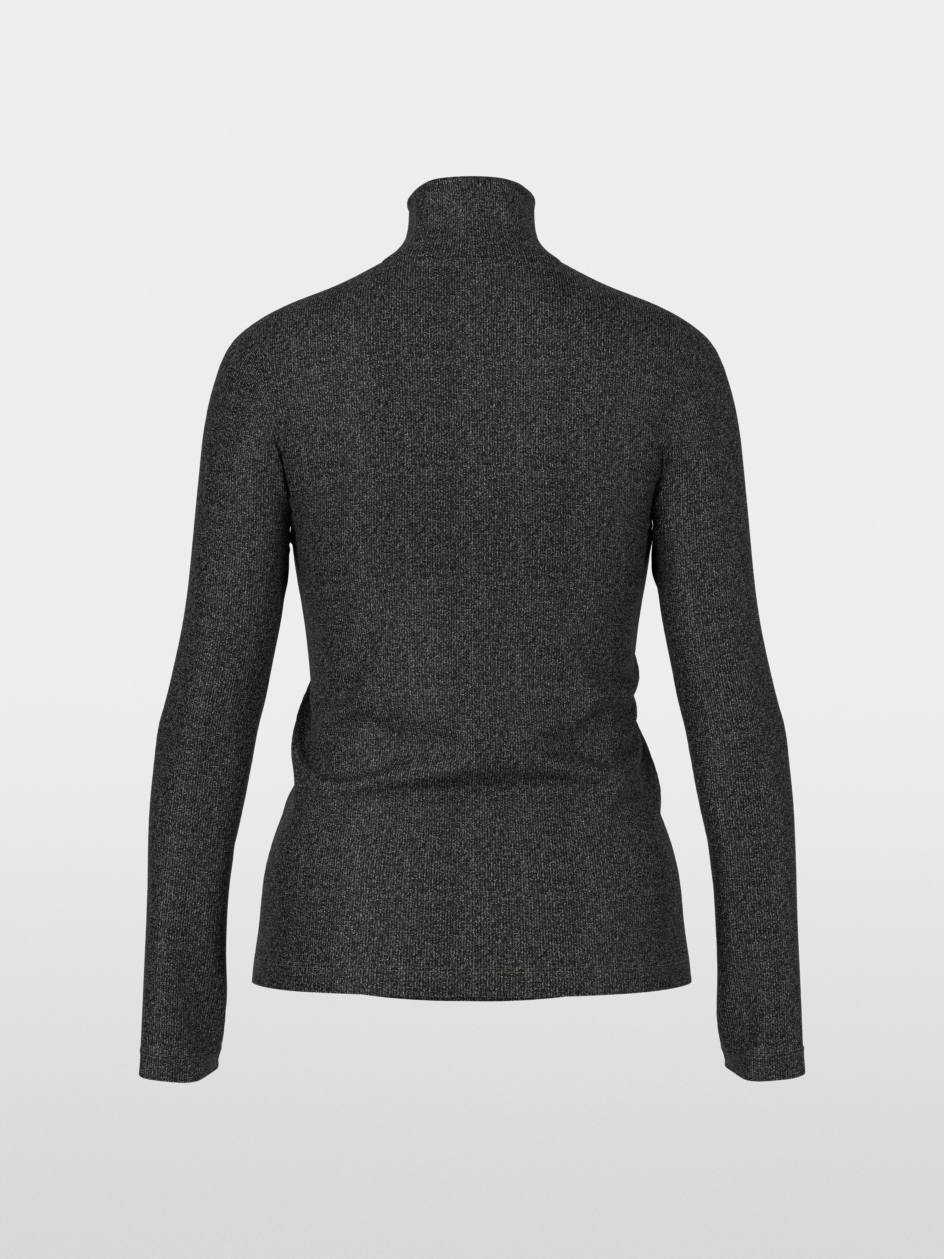 Marc Cain Slim-fit lurex long-sleeved top