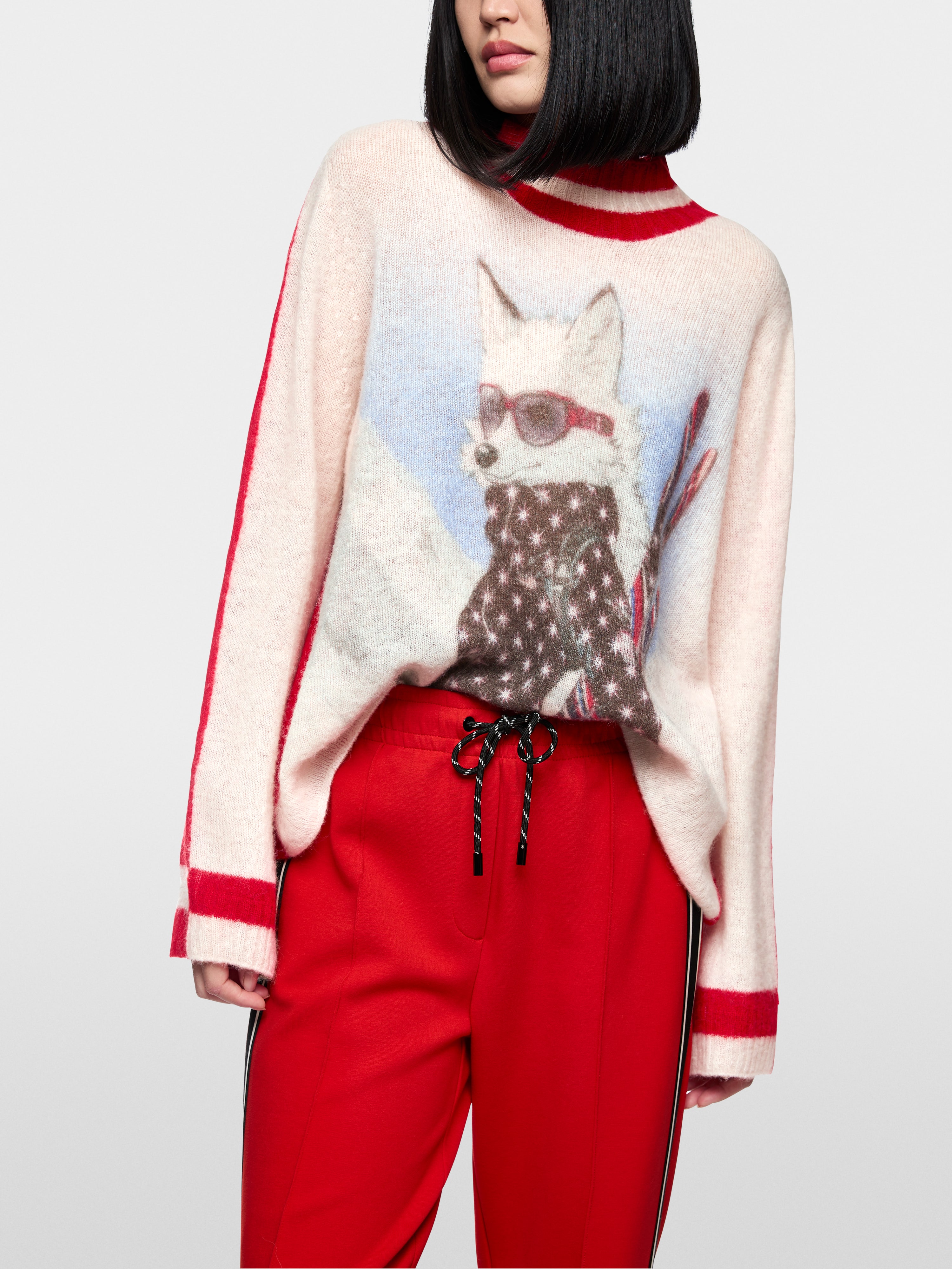 Marc Cain Knitted in Germany fine knit jumper