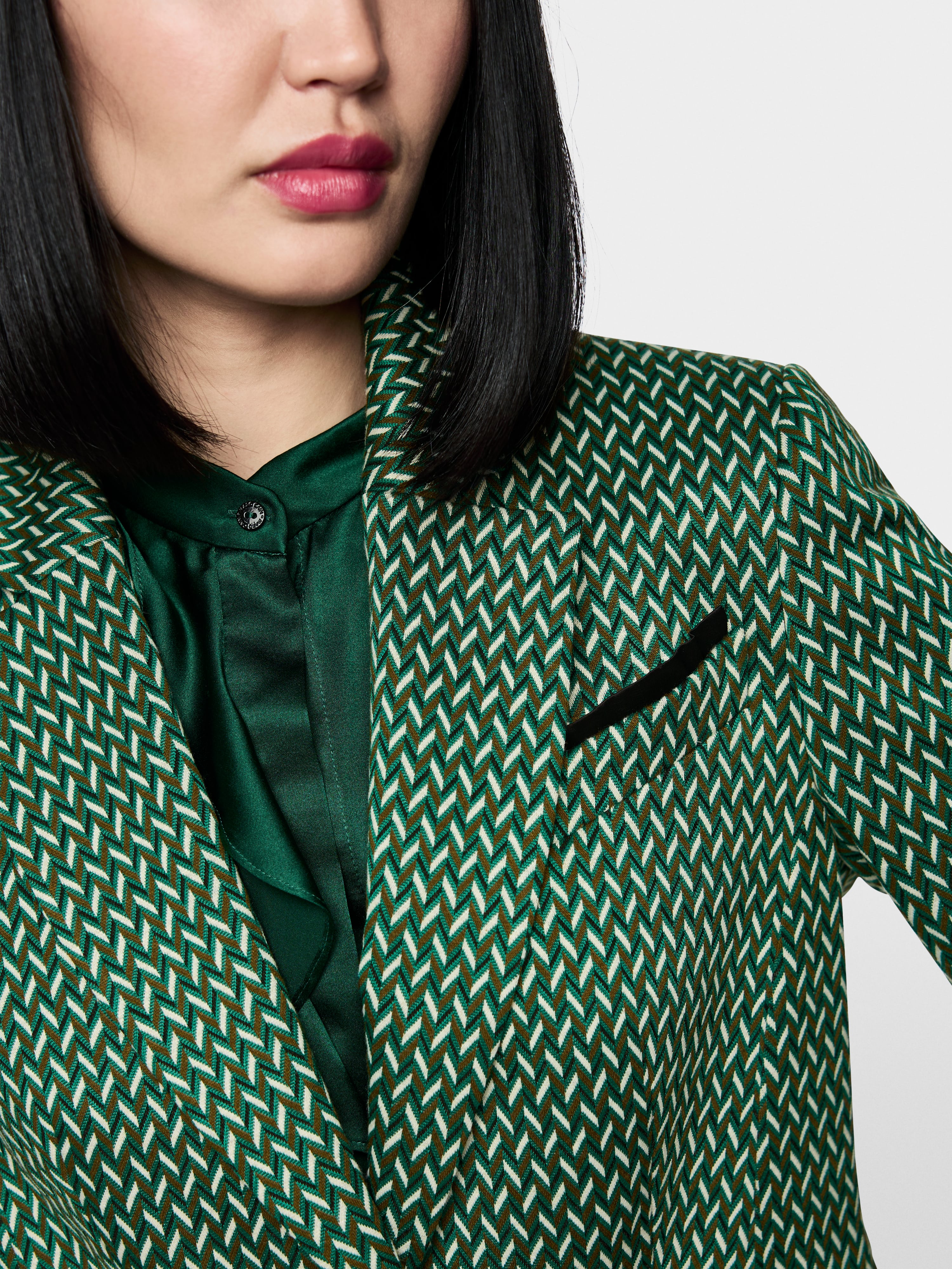 Marc Cain Blazer with herringbone pattern