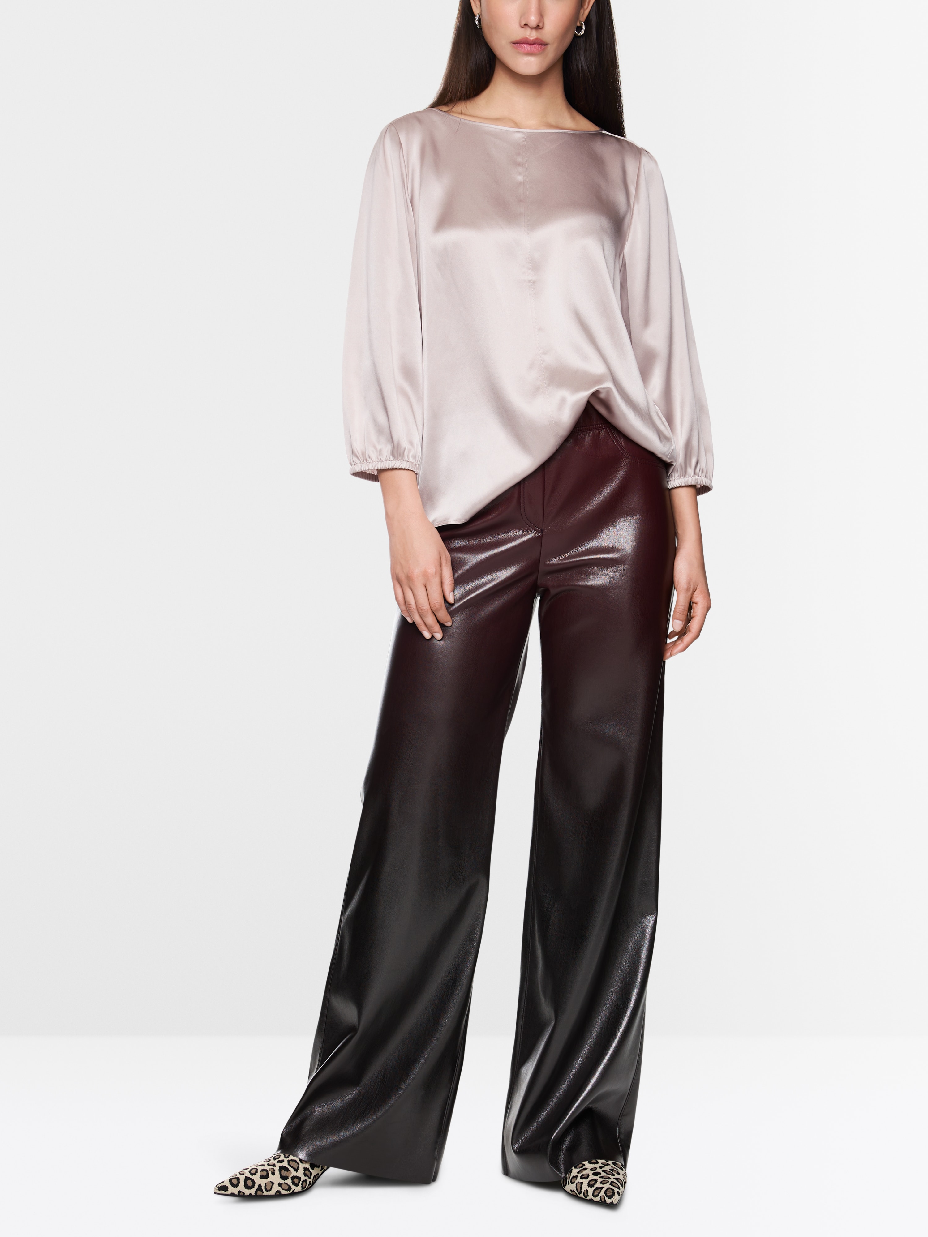 Marc Cain Loose silk blouse