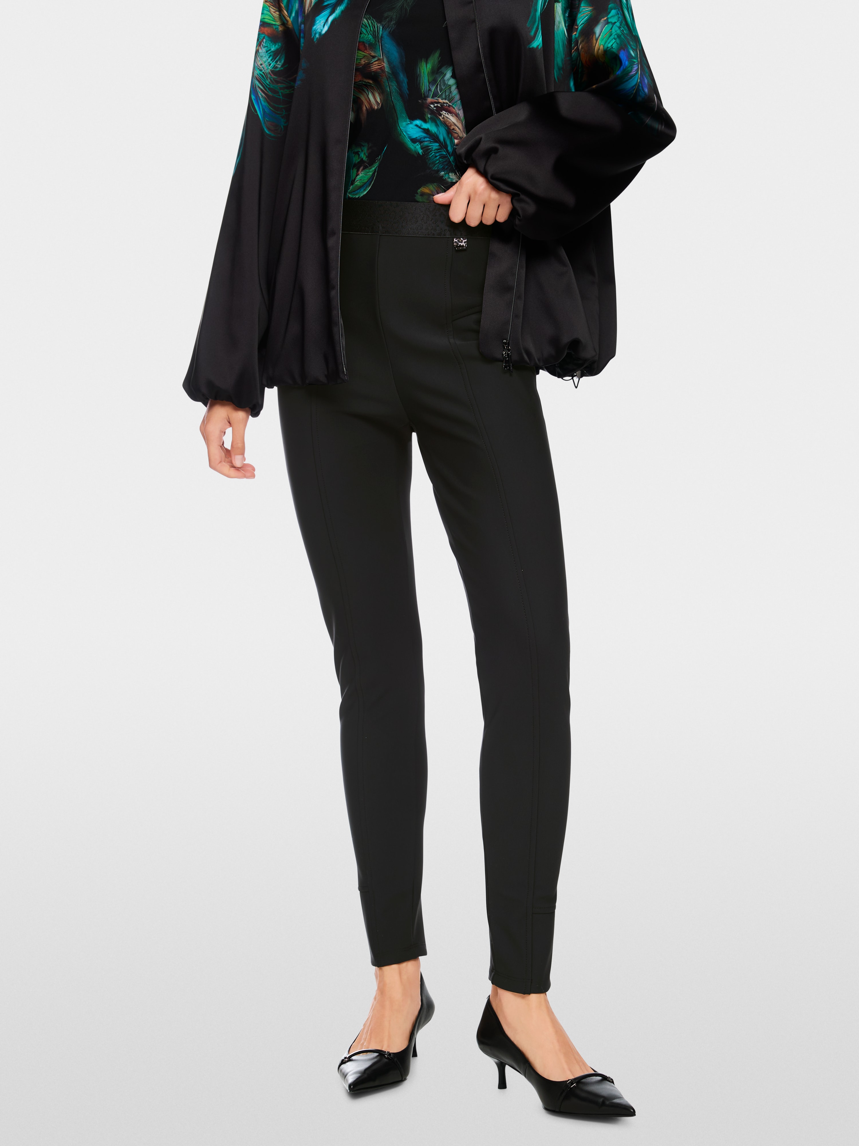 Marc Cain SOFIA slim fit pull-on trousers