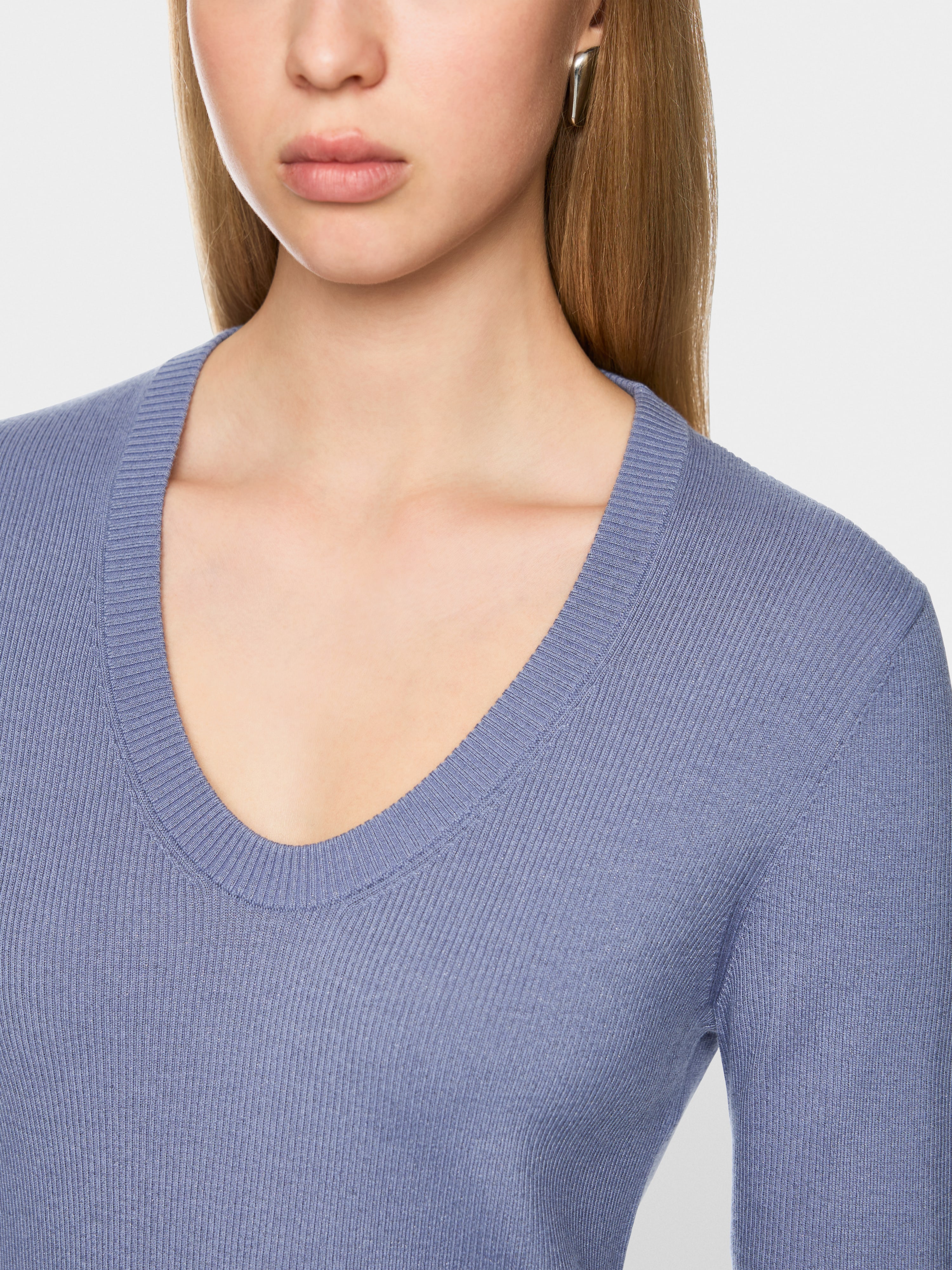 Marc Cain Ribbed knit sweater