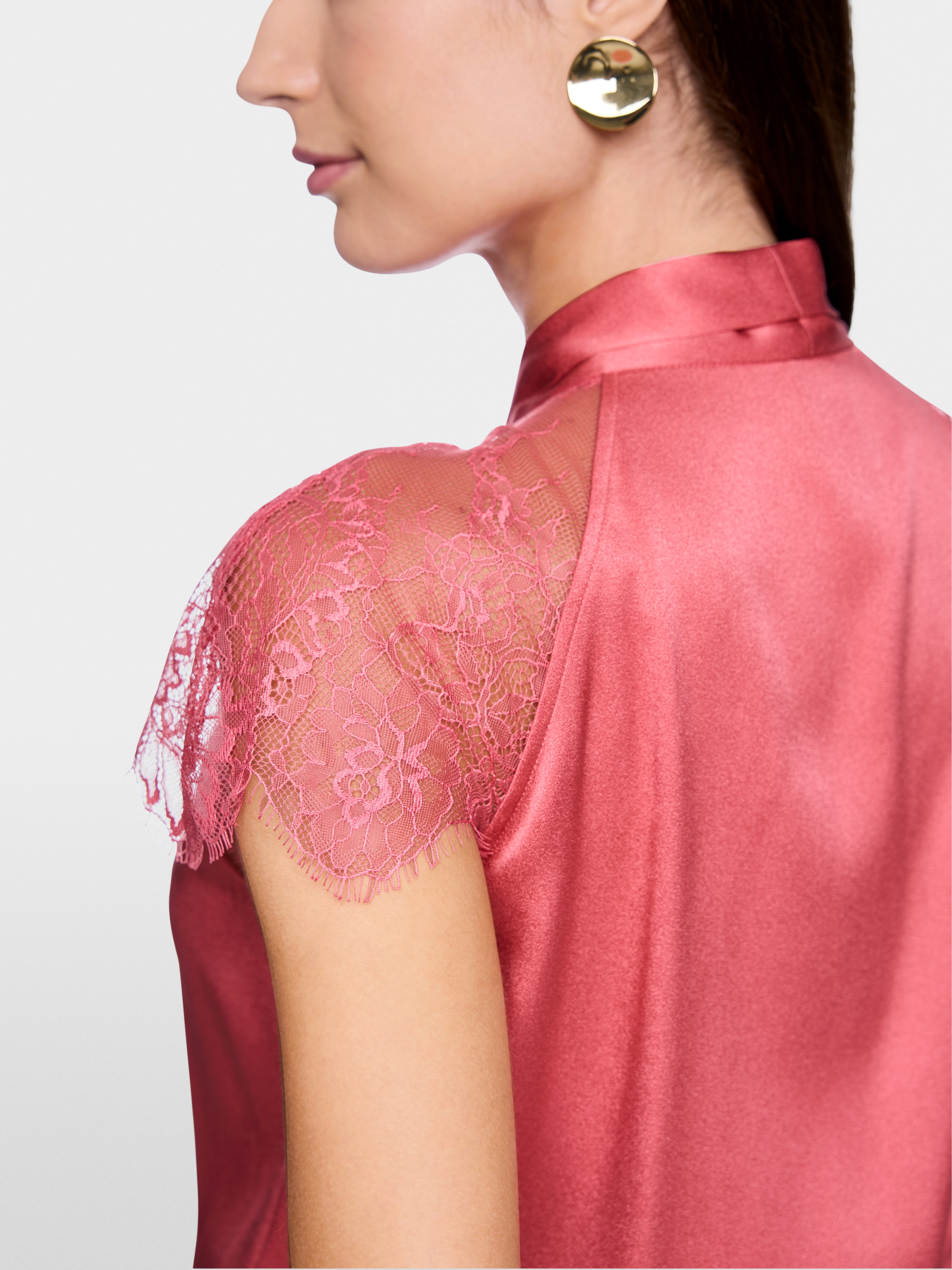 Marc Cain Silk top with bow